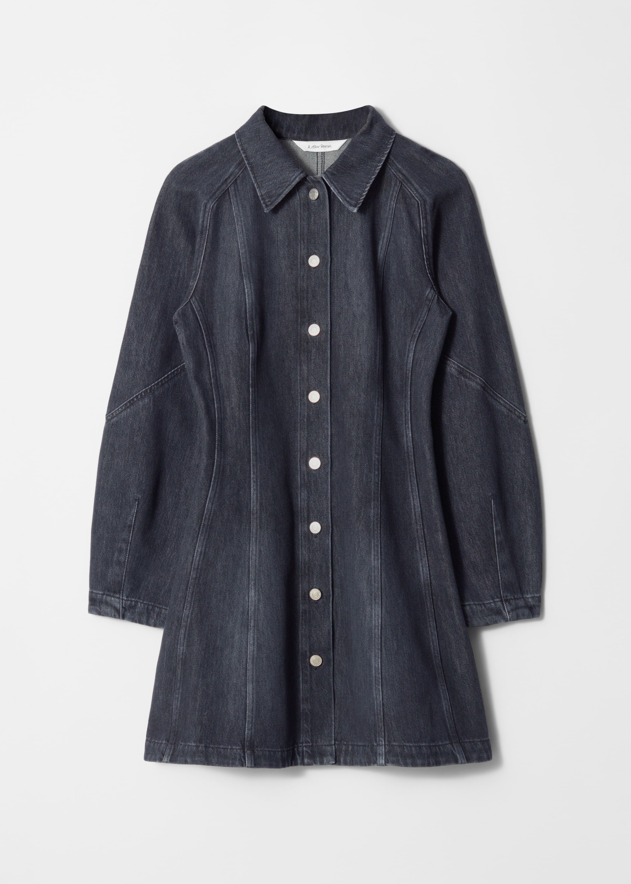 Visualizza immagine più grande: Mini chemisier in denim - Nero - DONNA | H&M IT 1