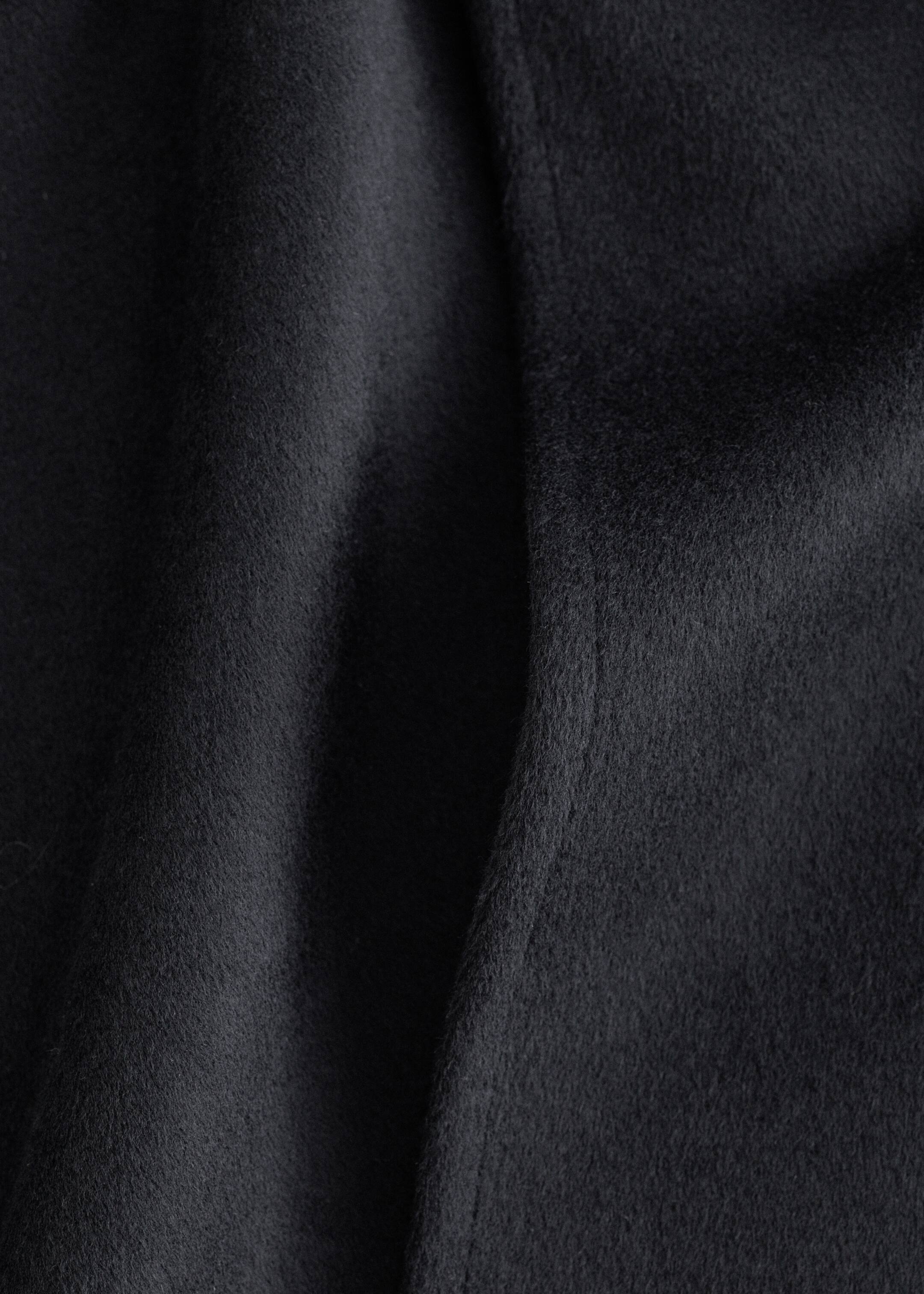 Grotere afbeelding bekijken: Wollen cape - Zwart - DAMES | H&M NL 3