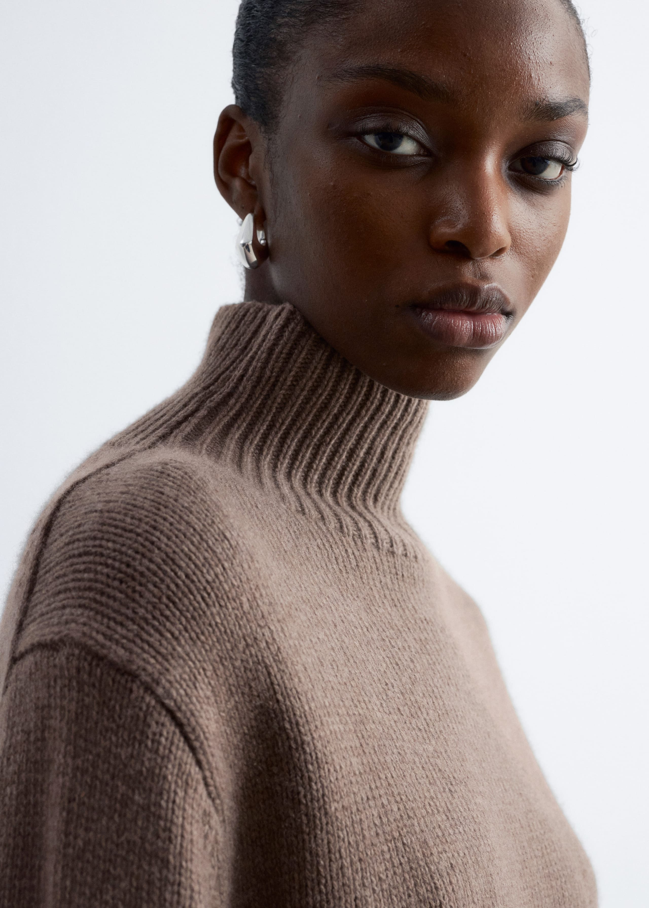 Image of Cashmere-Blend Turtleneck Jumper
