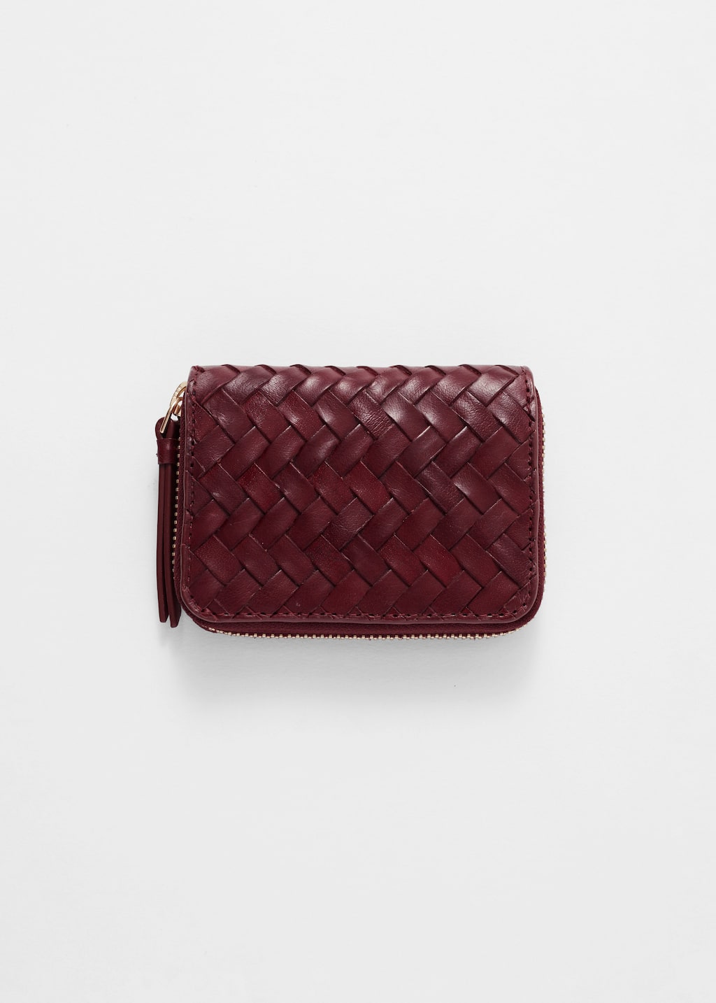 Image of Braided Leather Wallet