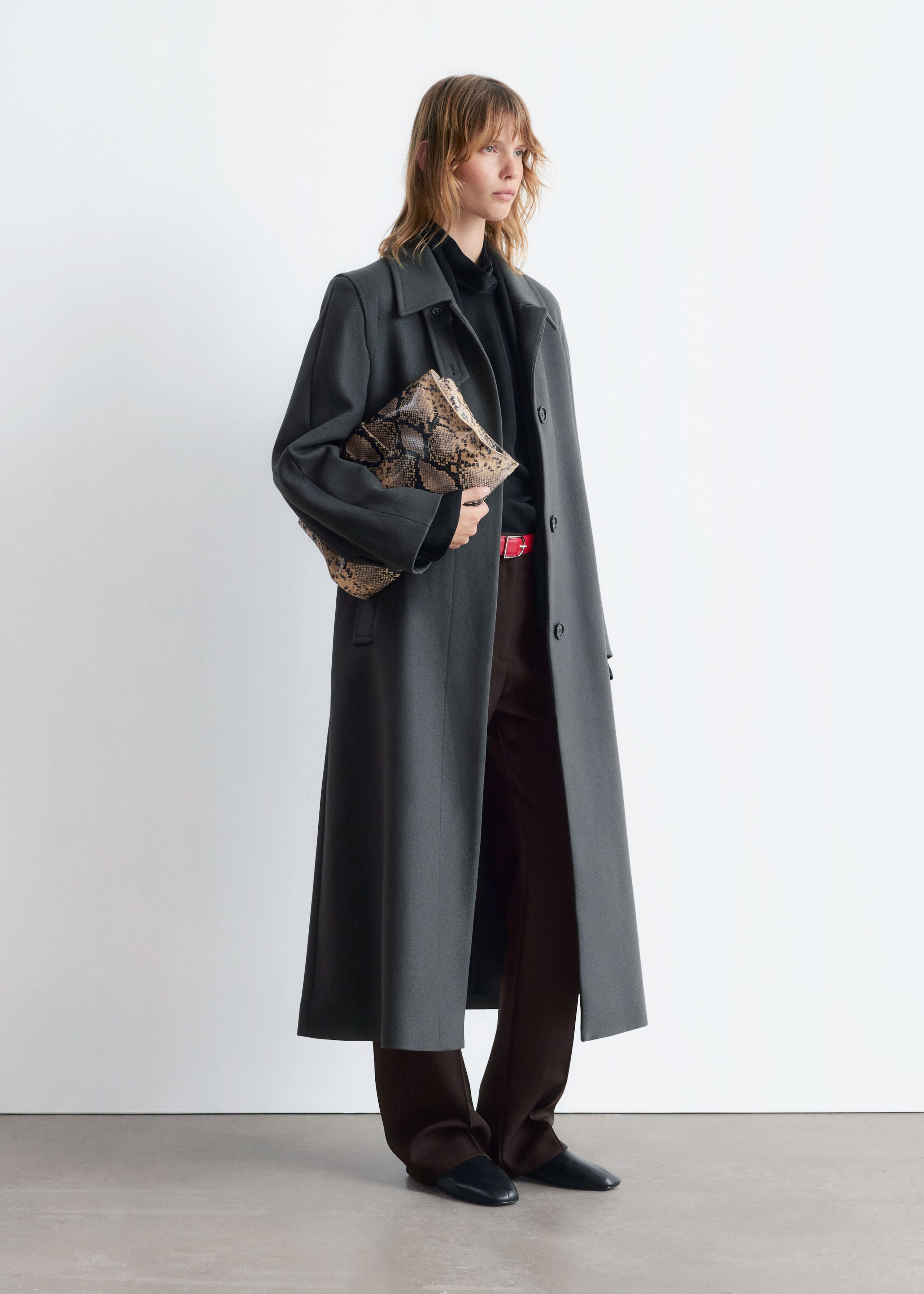 Image of Wool Maxi Coat
