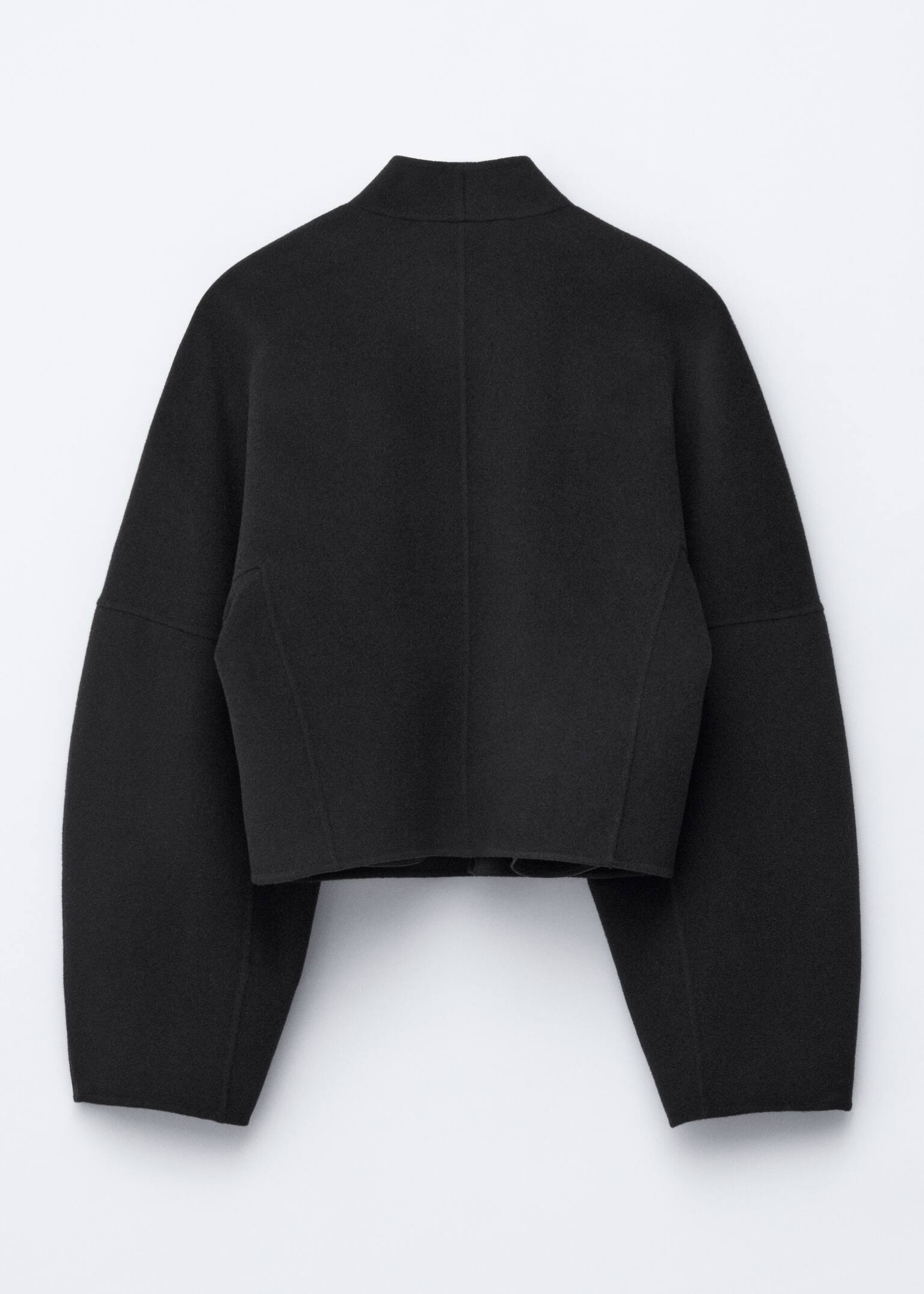 Wool Doublé Jacket - Black - 6