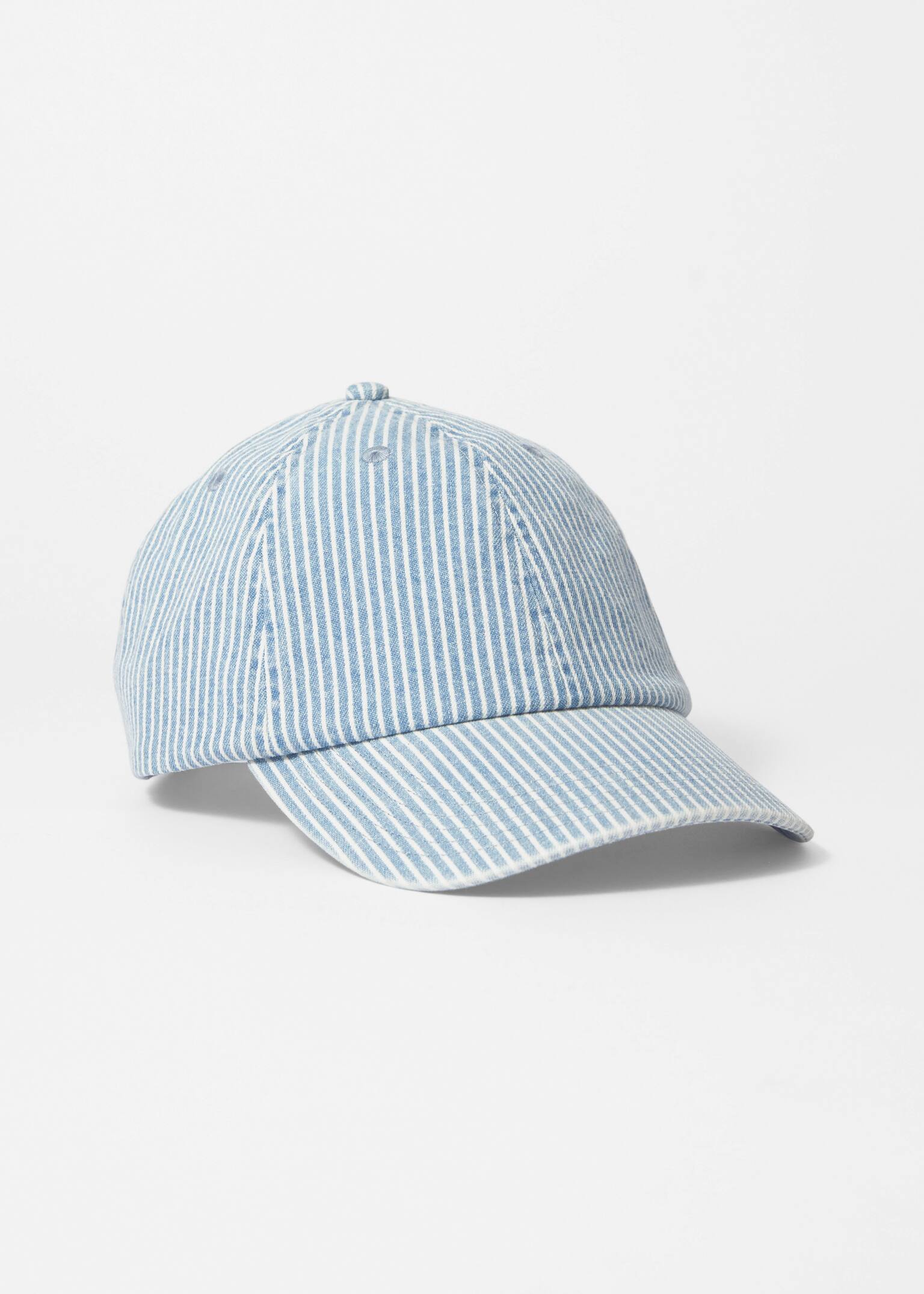 Gorra de béisbol clásica - Rayas azules/Burdeos/Marrón/Blanco