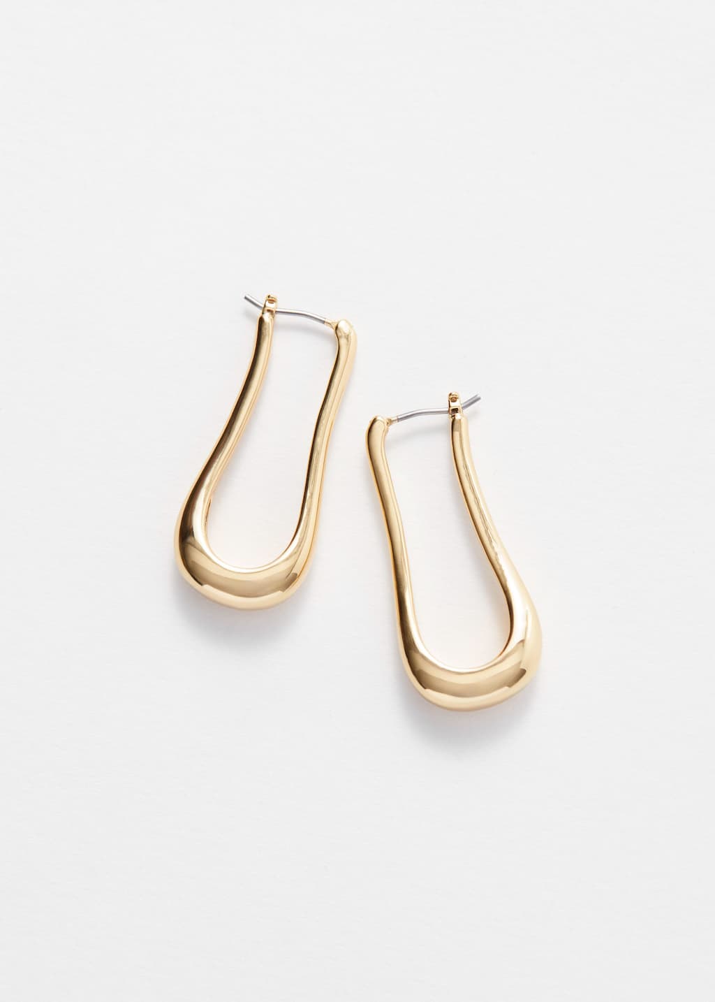Image of ElongatedBellHoopEarrings