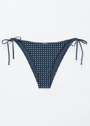 Dark Blue/White Dots