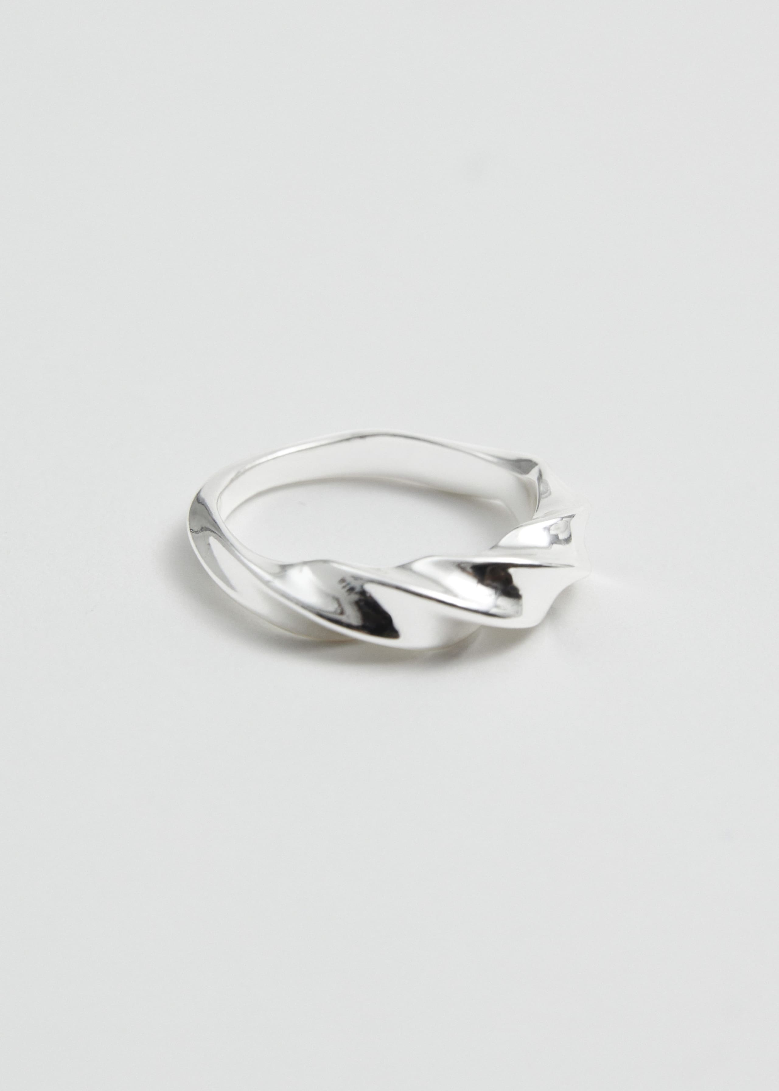 Twined Chunky Ring - Silver - Still Life
