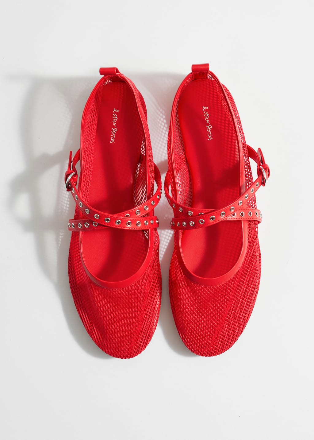 Mesh-Ballerinas - Rot - Stillleben