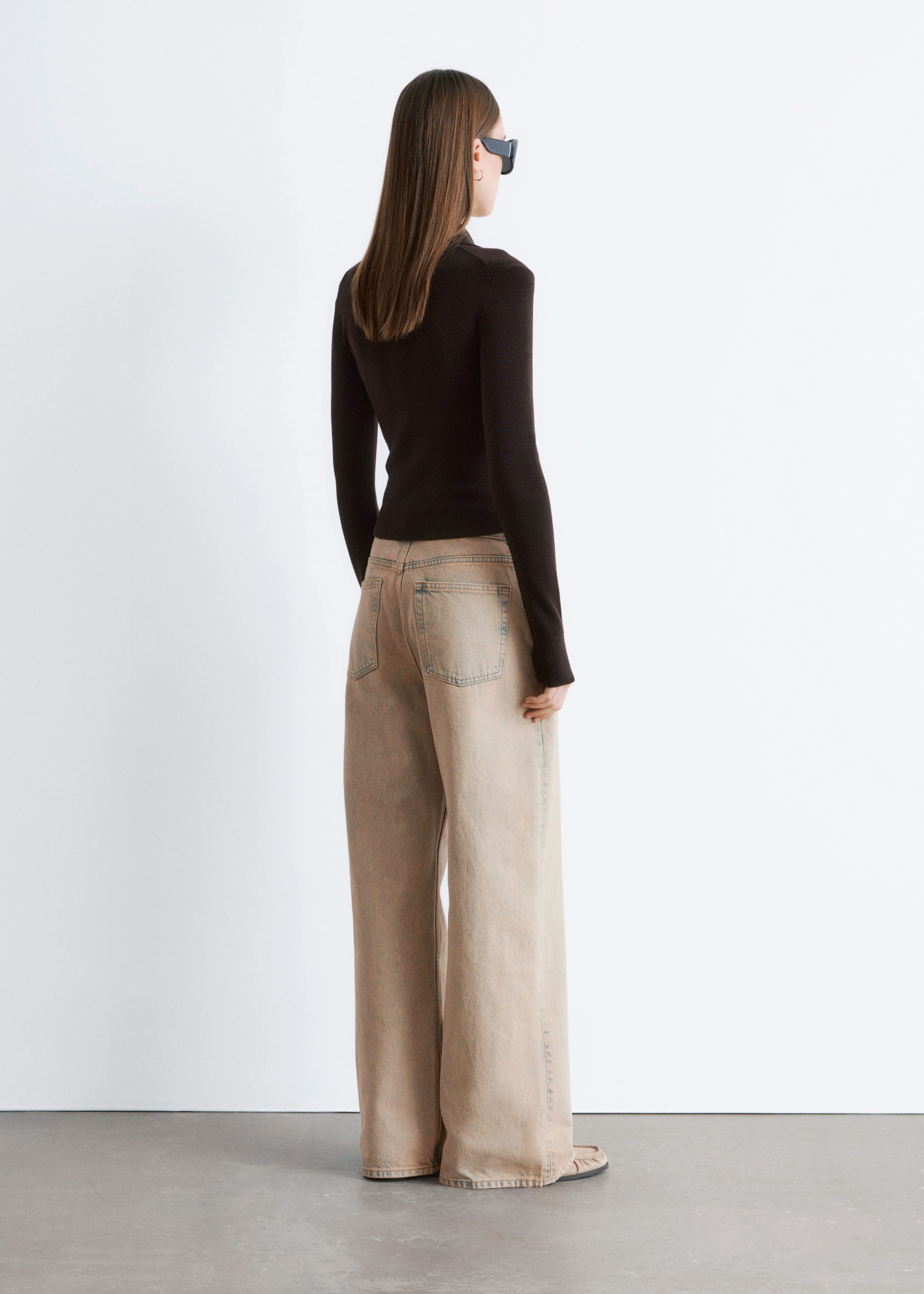 Image of Wide-Leg Jeans