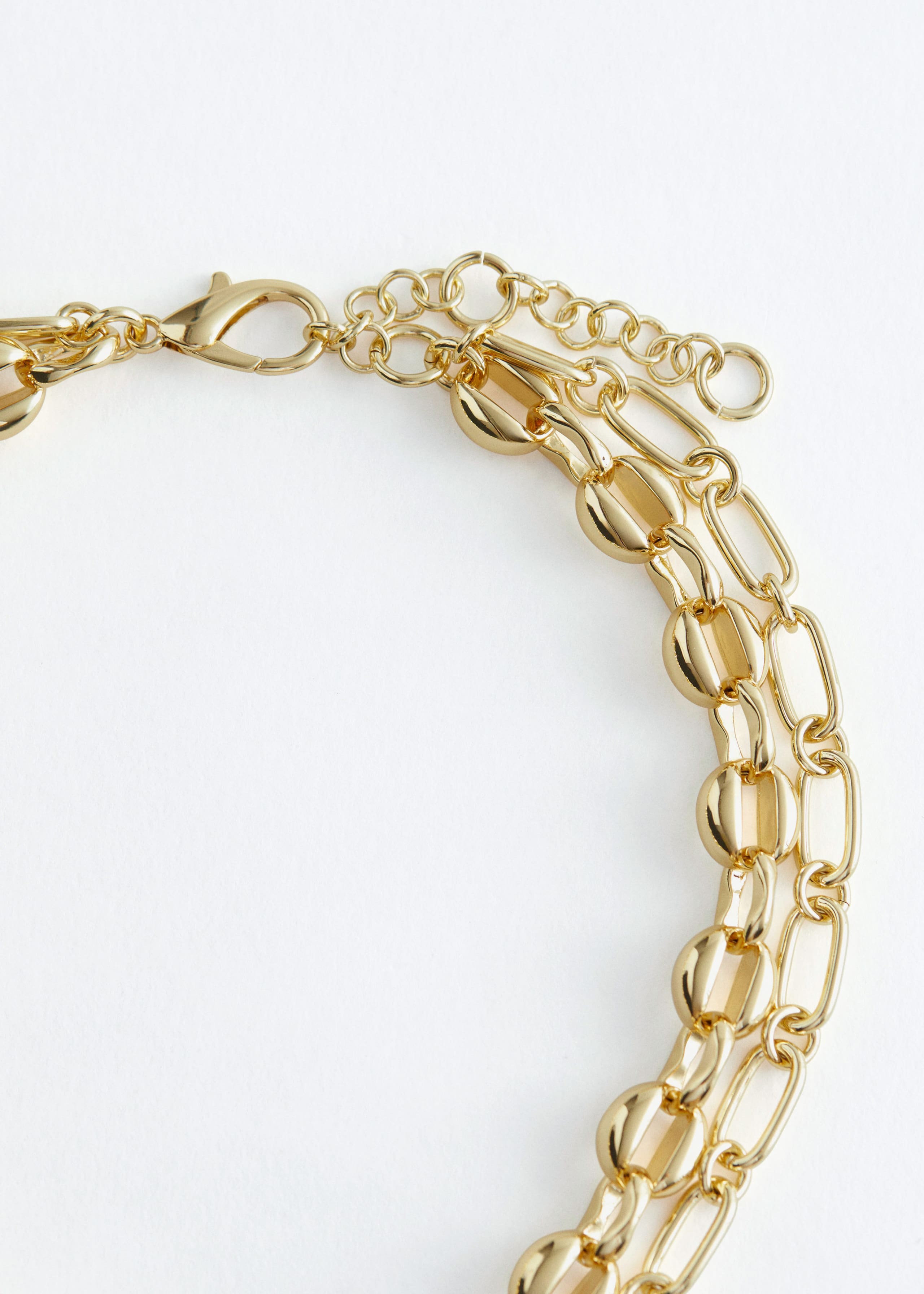 Image of Bold Layered Chain Necklace
