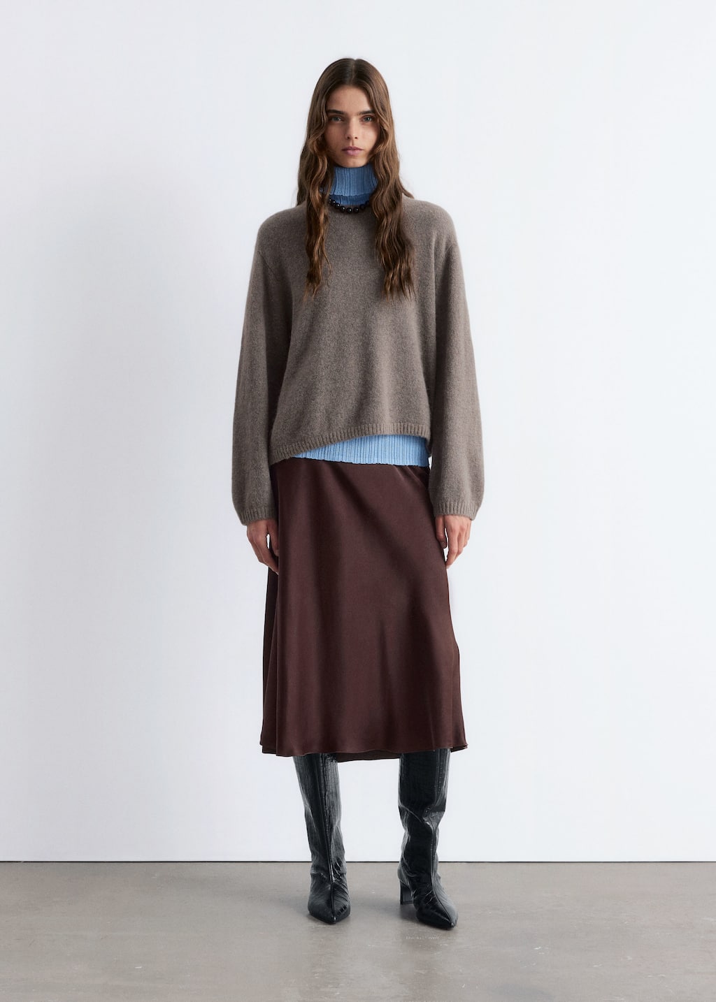 Image of Knitted Alpaca-Blend Sweater