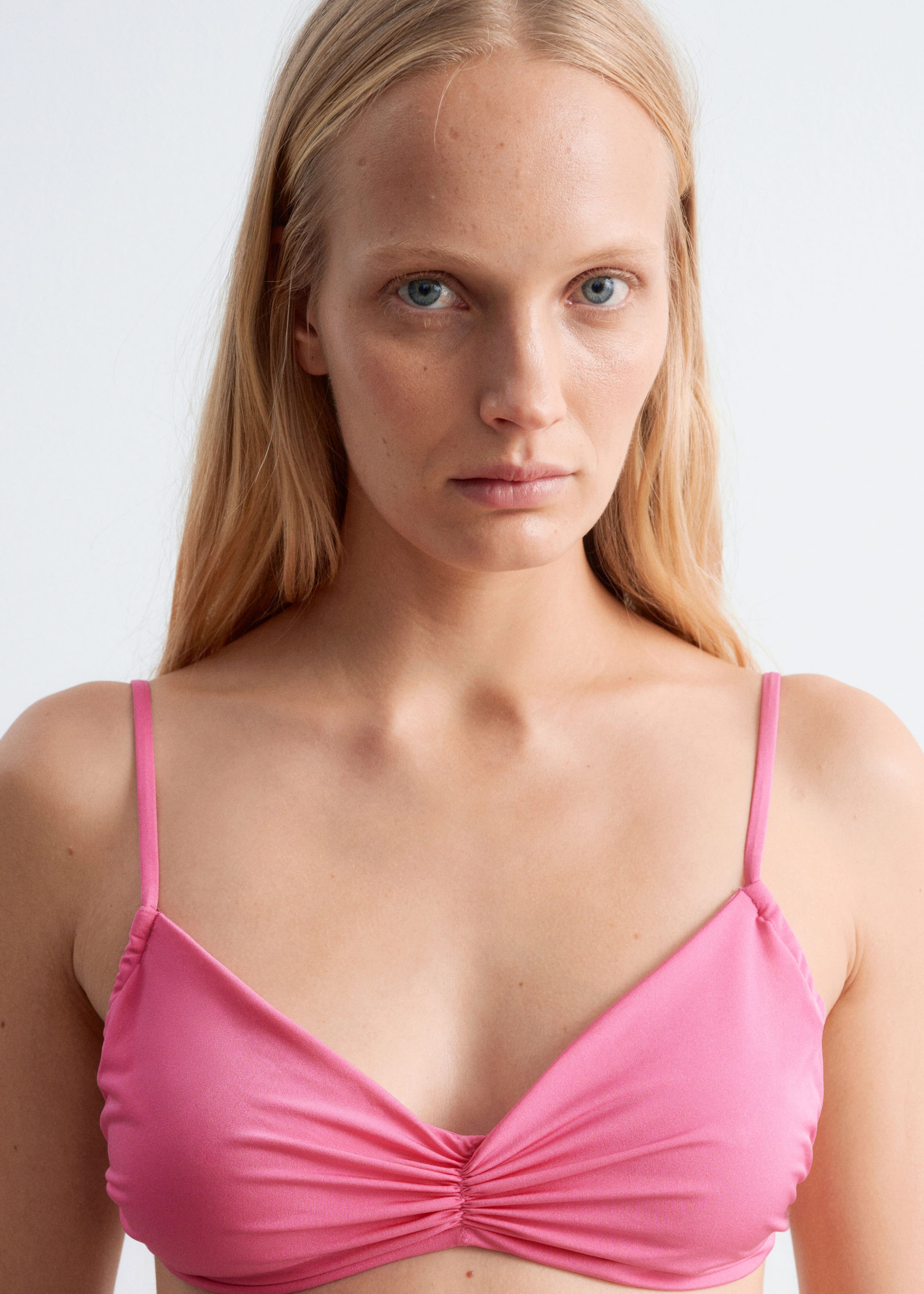 Image of Ruched Bikini Top
