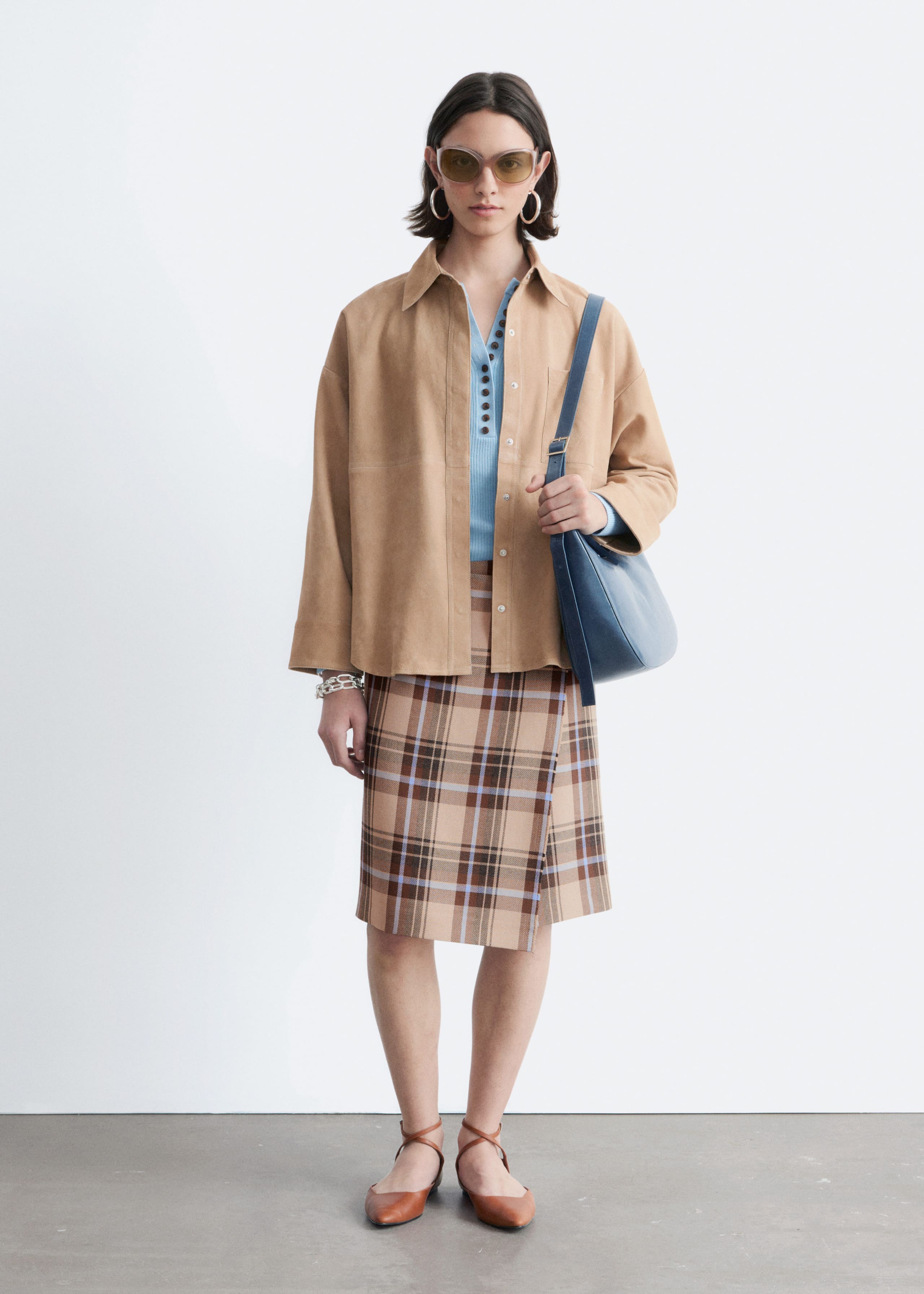 Image of Suede Shirt