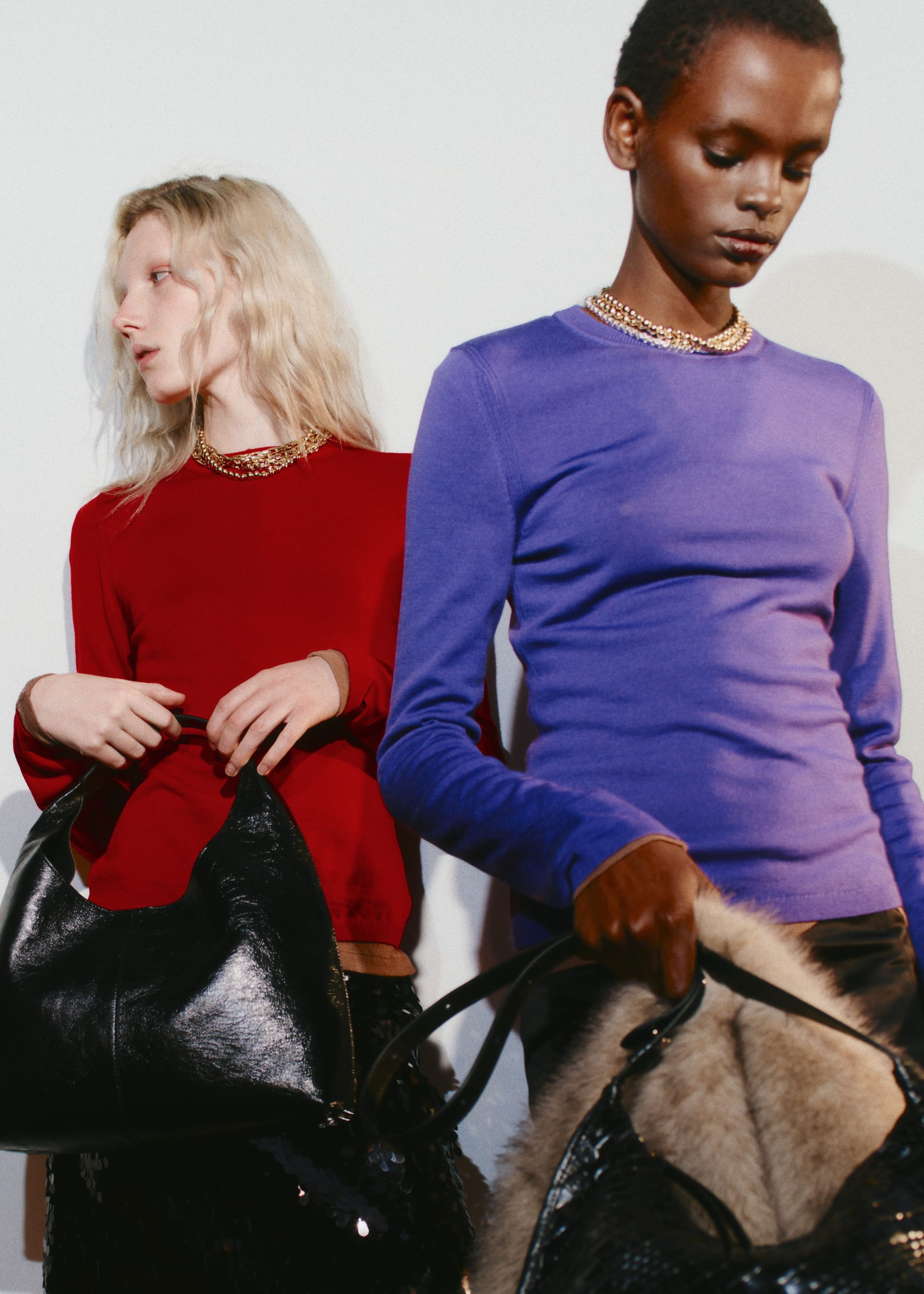 Image of Långärmad topp i merinoull