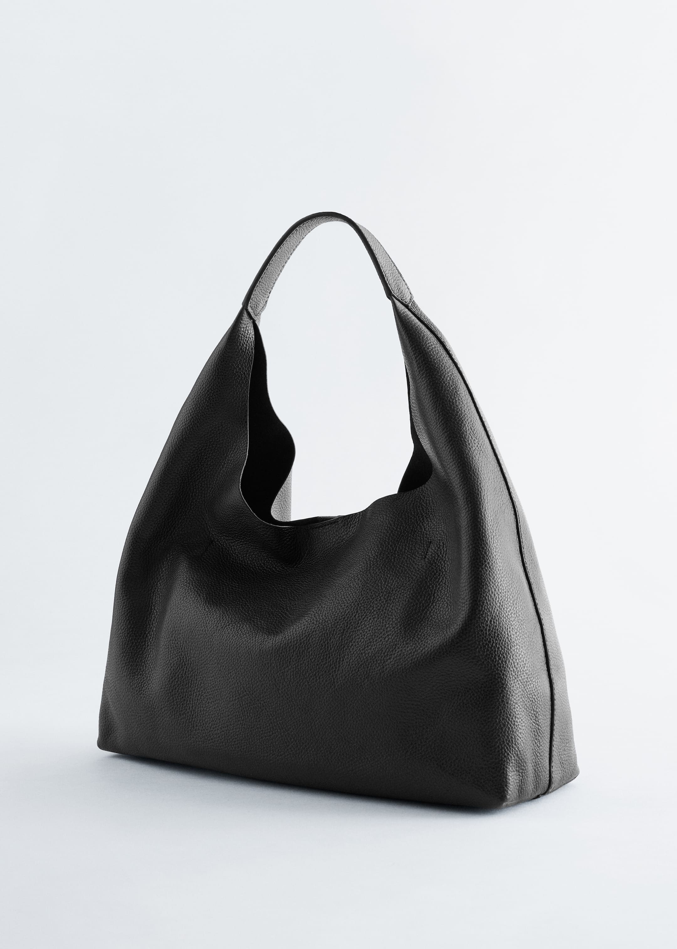 Agrandir l'image: Sac cabas classique en cuir - Noir - FEMME | H&M CH 2