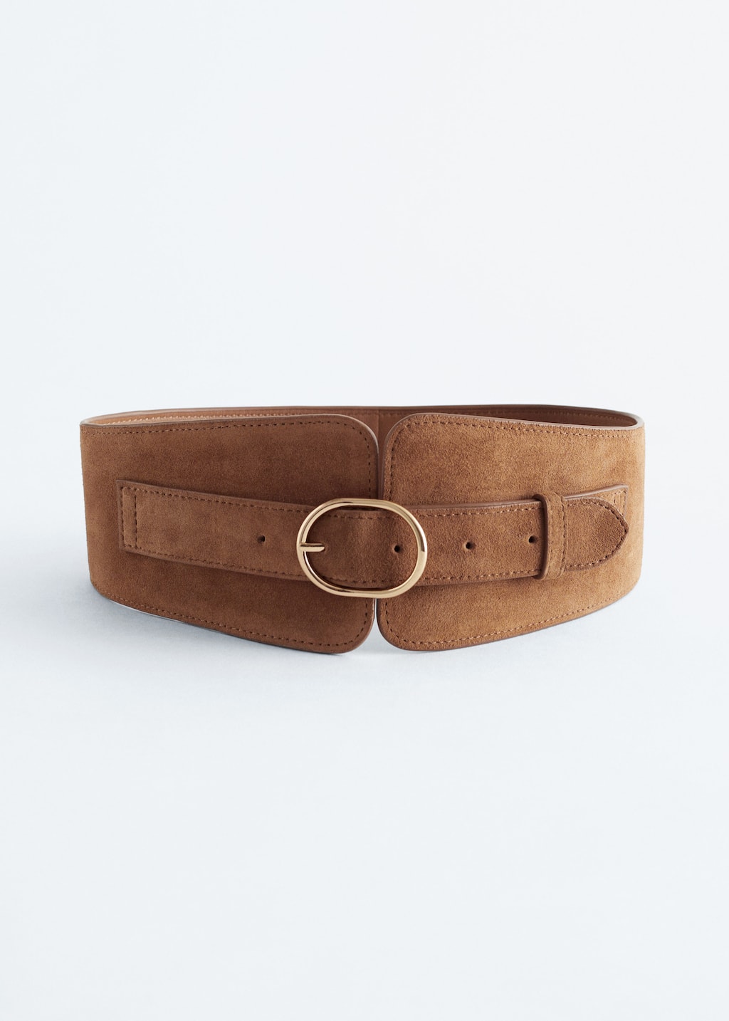 Image of Wide Suede Waist Belt