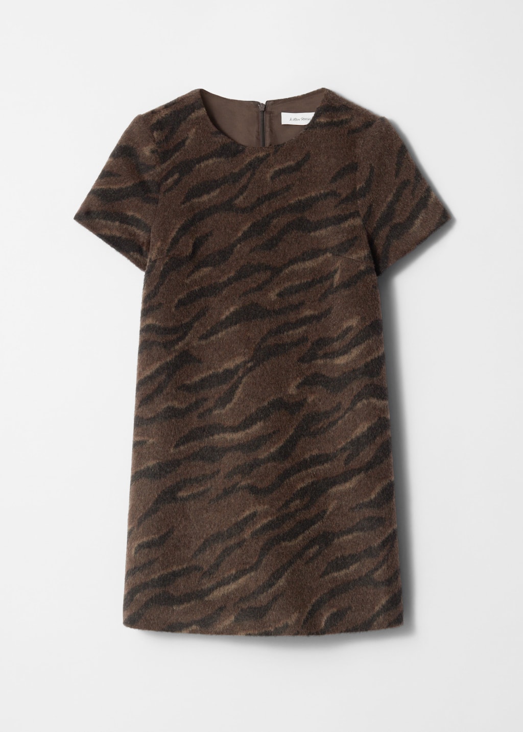 Image of Wool Jacquard Mini Dress