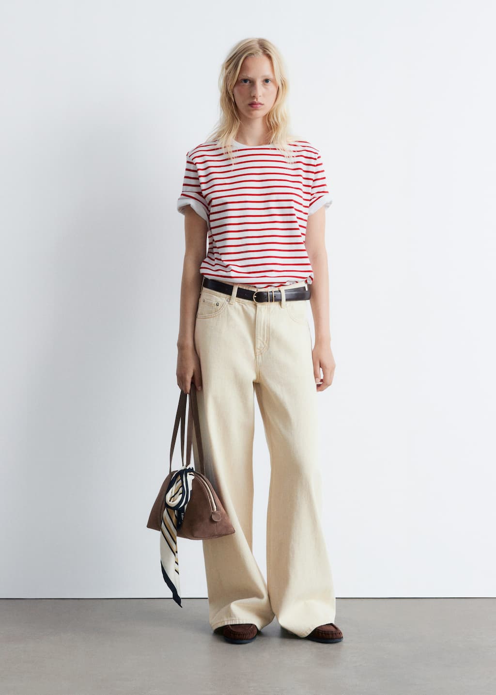 Image of Relaxed Wide-Leg Jeans