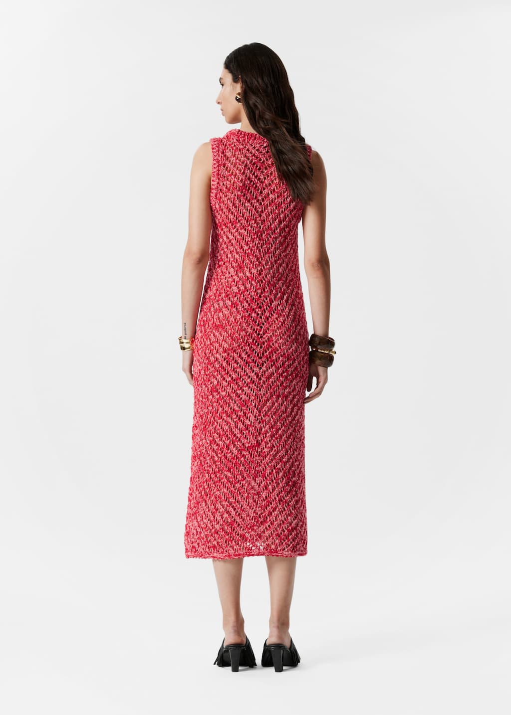 Image of Knitted Midi Dress
