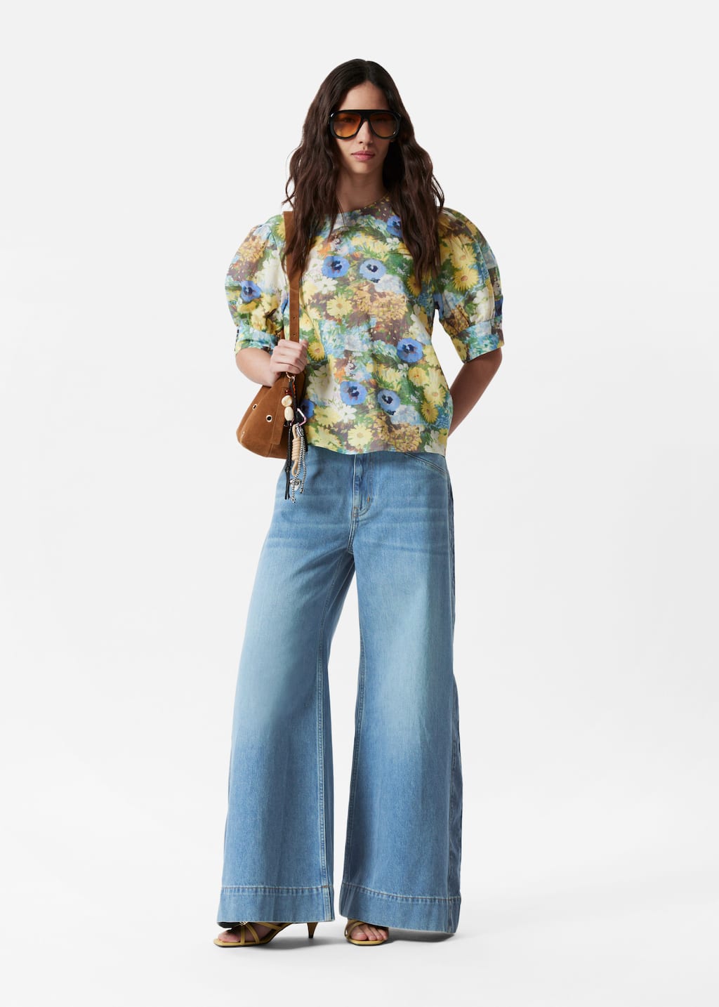 Image of Embroidered Lace Blouse