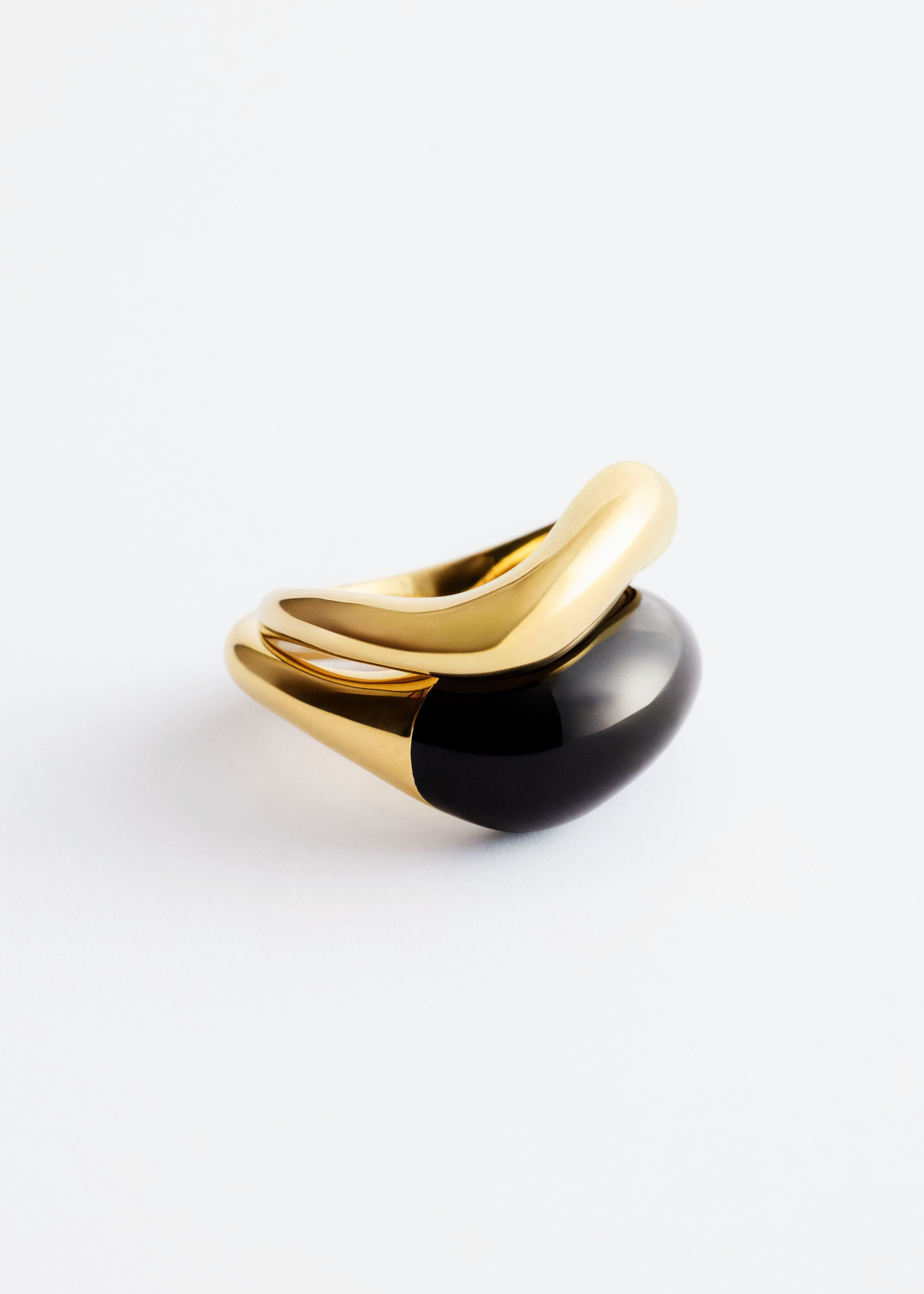 Image of Sculptural 2-Pack Ring Set