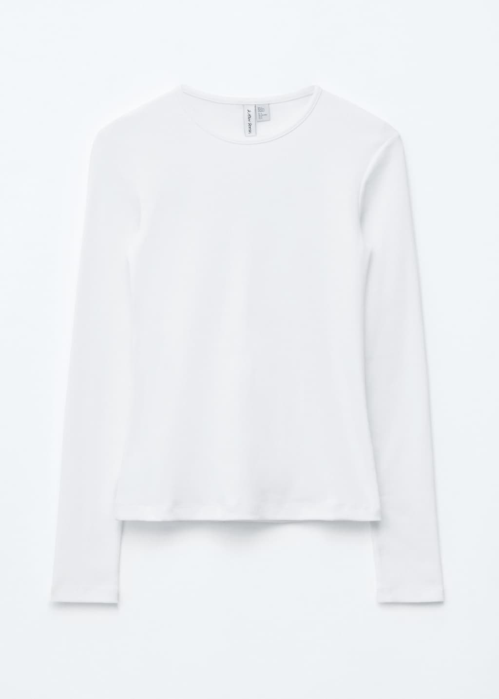 Ribbed Long-Sleeve Top
