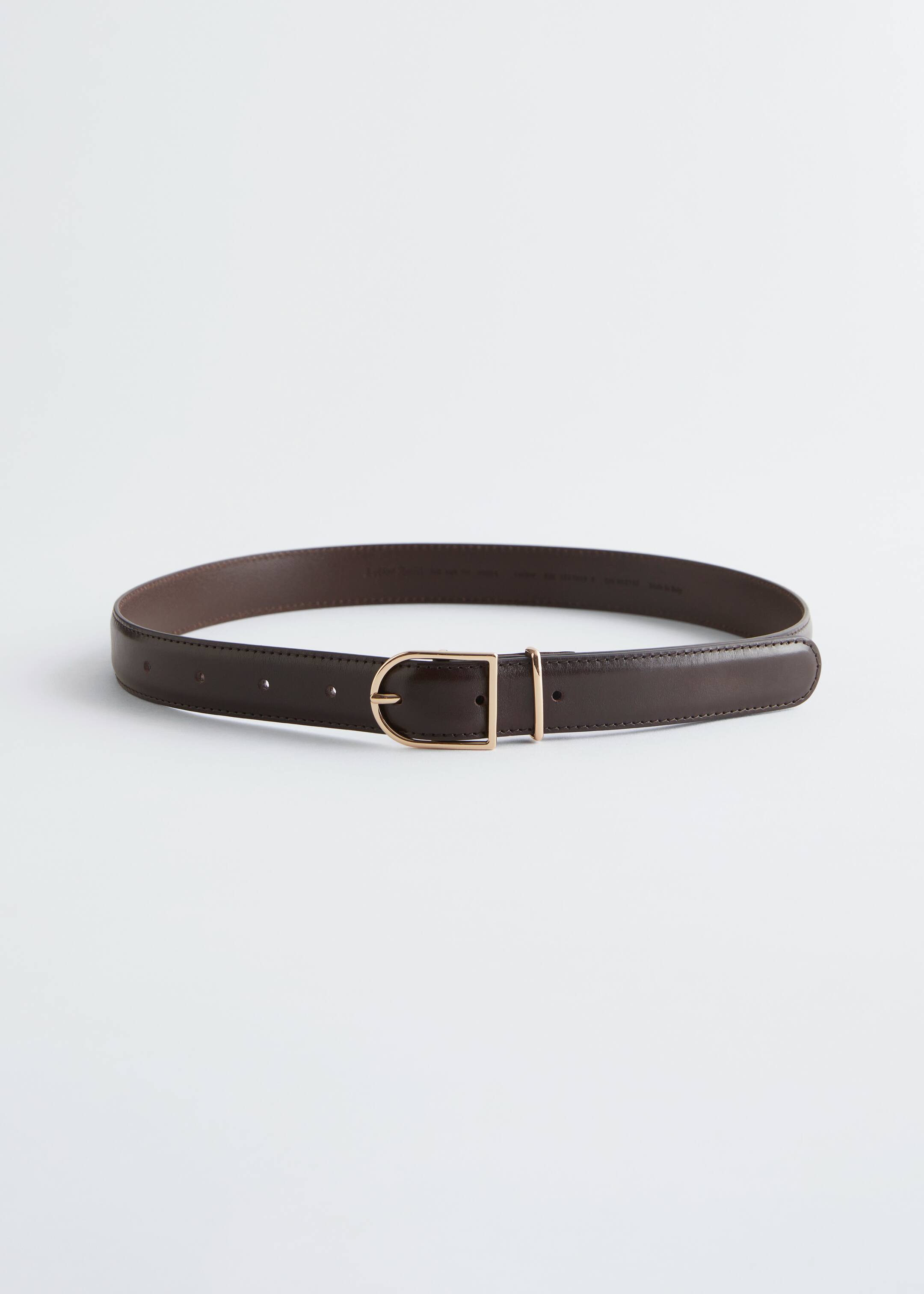 Größeres Bild ansehen: Ledergürtel - Dunkelbraun - Ladies | H&M DE 1