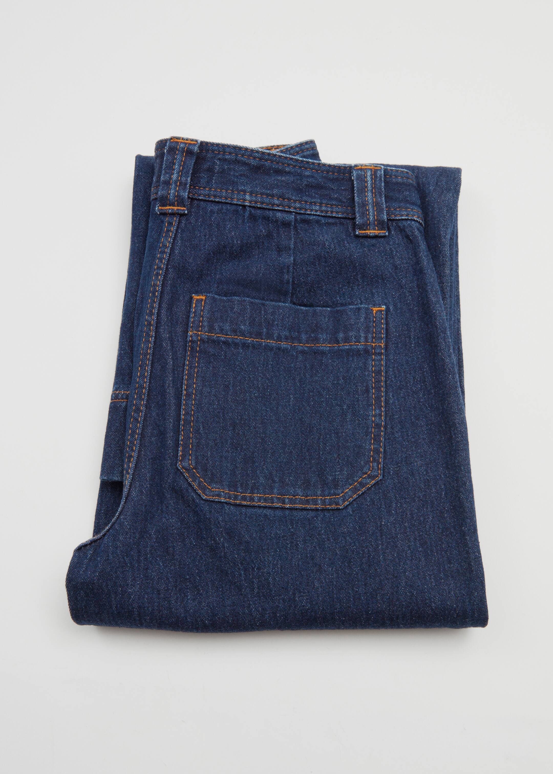 Ingrandisci l'immagine: Wide High-Waist Jeans - Dark Blue Wash - DONNA | H&M CH 2