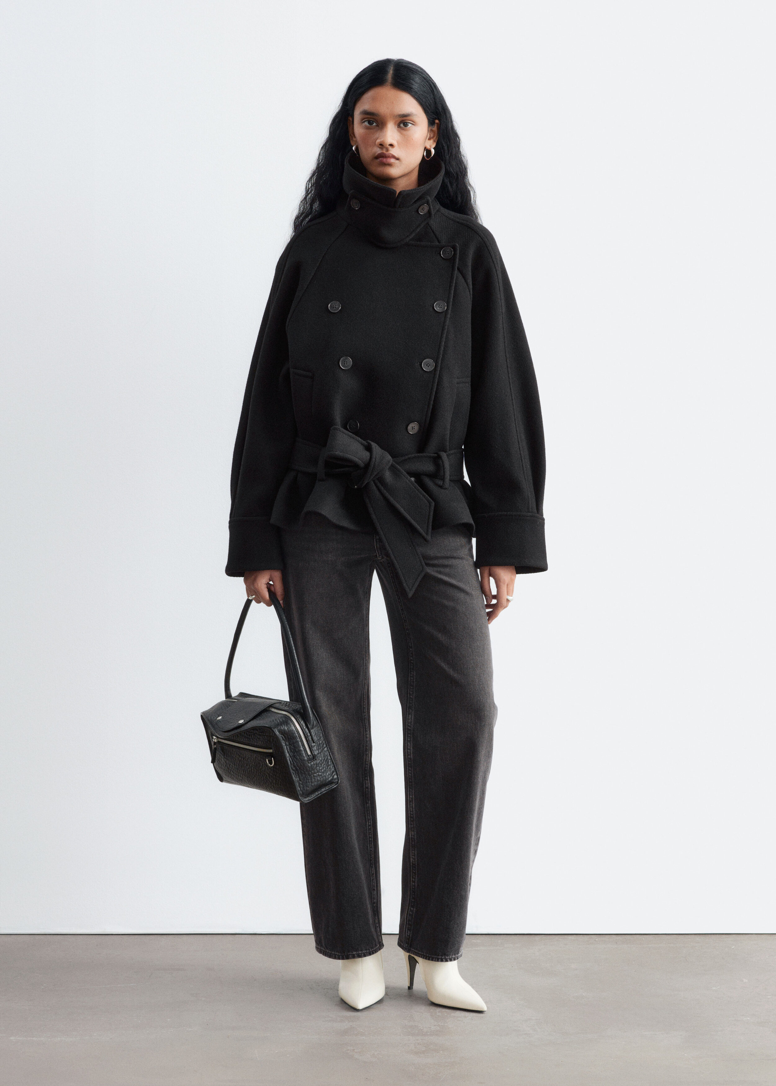 Belted Wool Jacket by & Other Stories