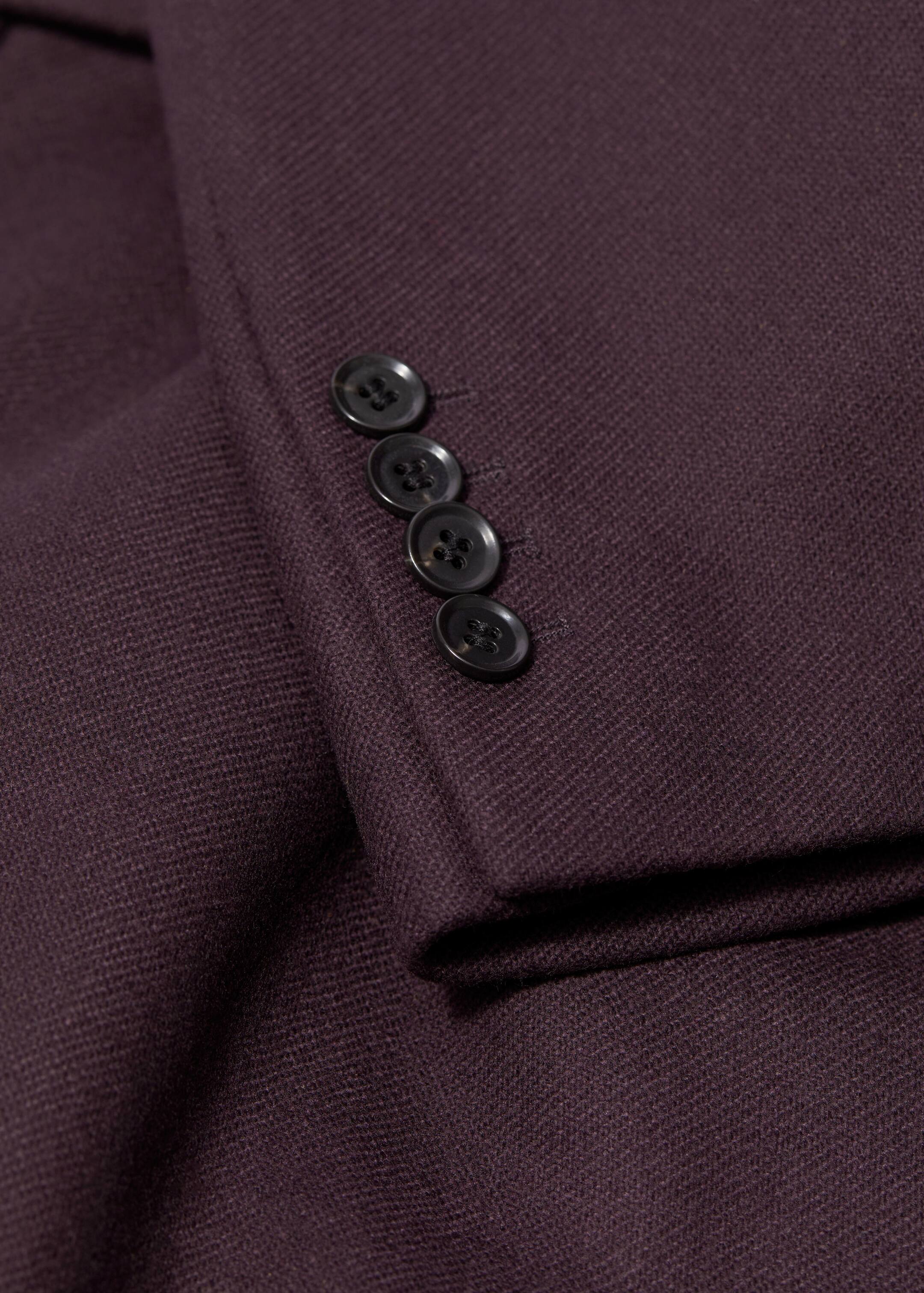 View larger image: Long Wool Coat - Dark Purple - Ladies | H&M GB 4