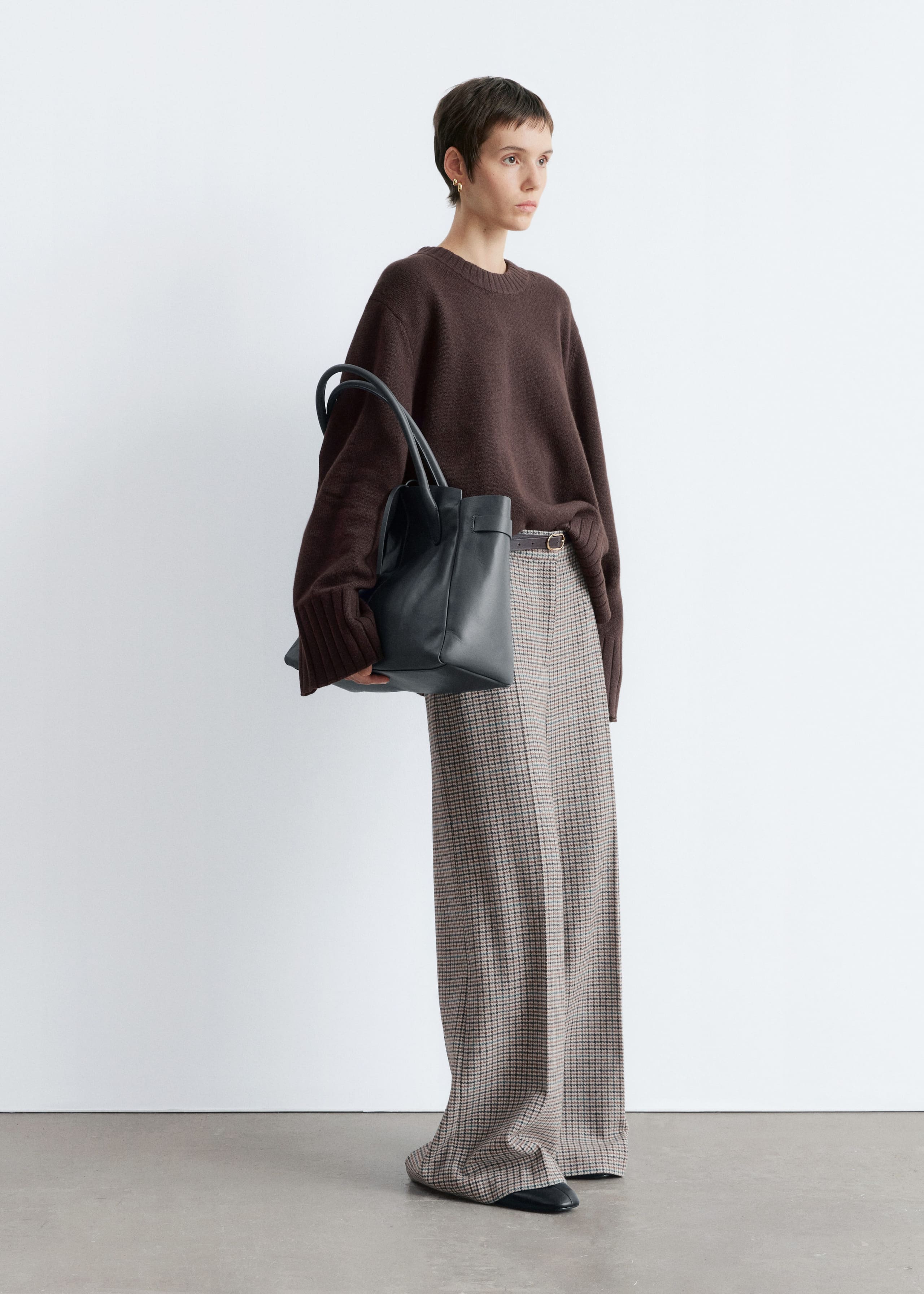 Image of Relaxed Knit Sweater