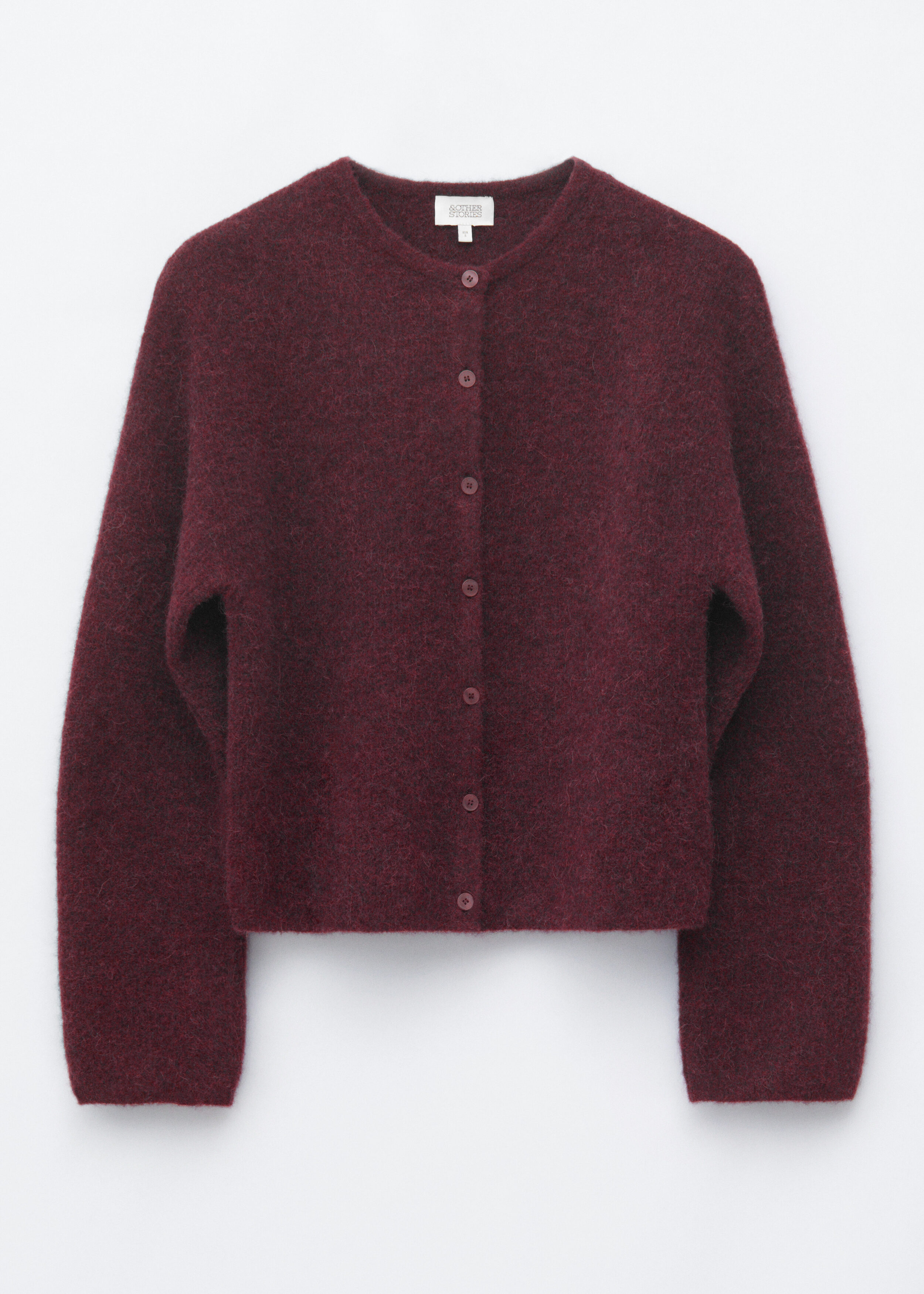 Rib-Knit Cardigan - Black - Cardigans - & Other Stories US