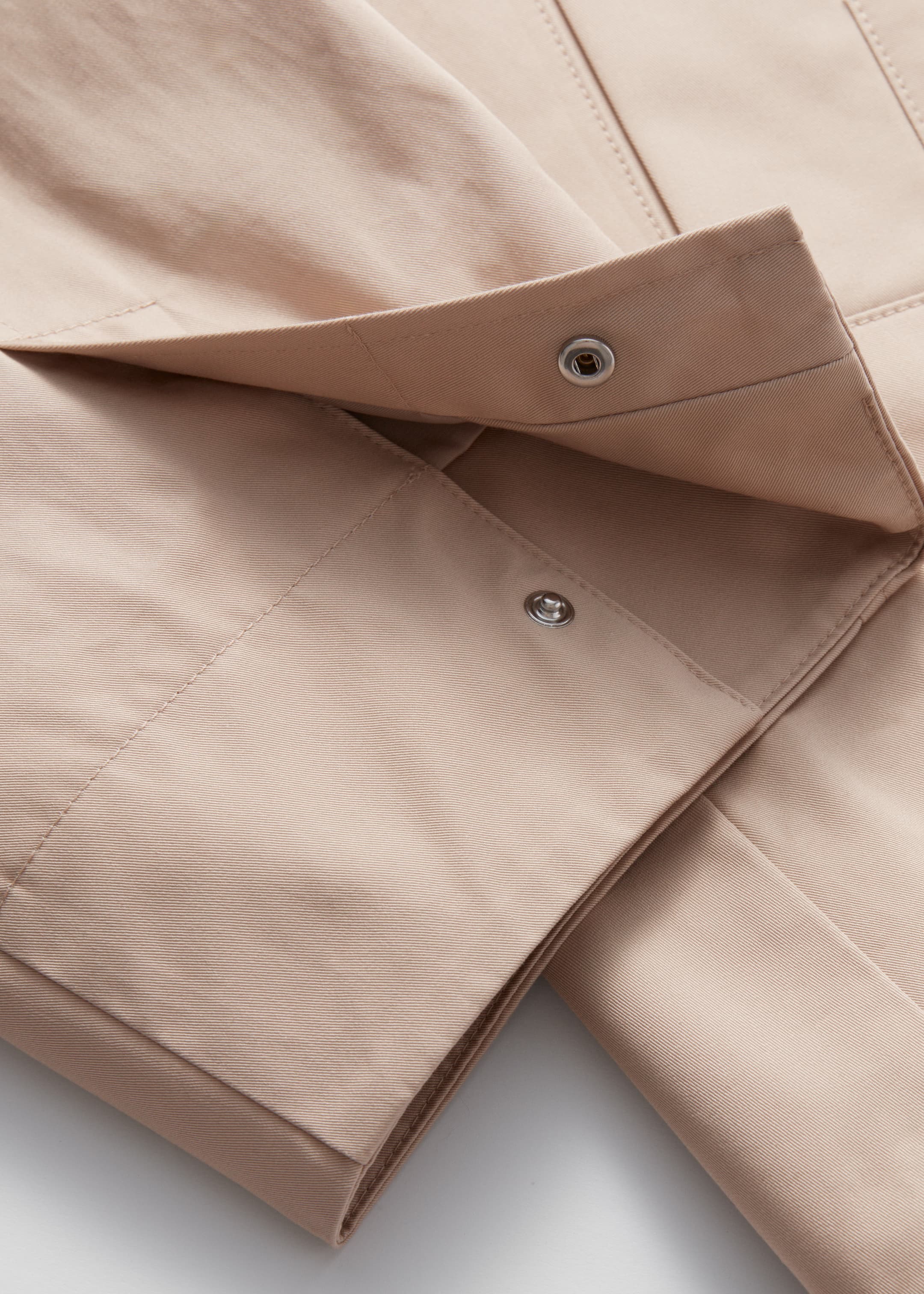 Visualizza immagine più grande: Giacca a trapezio con collo alto - Beige - DONNA | H&M IT 9