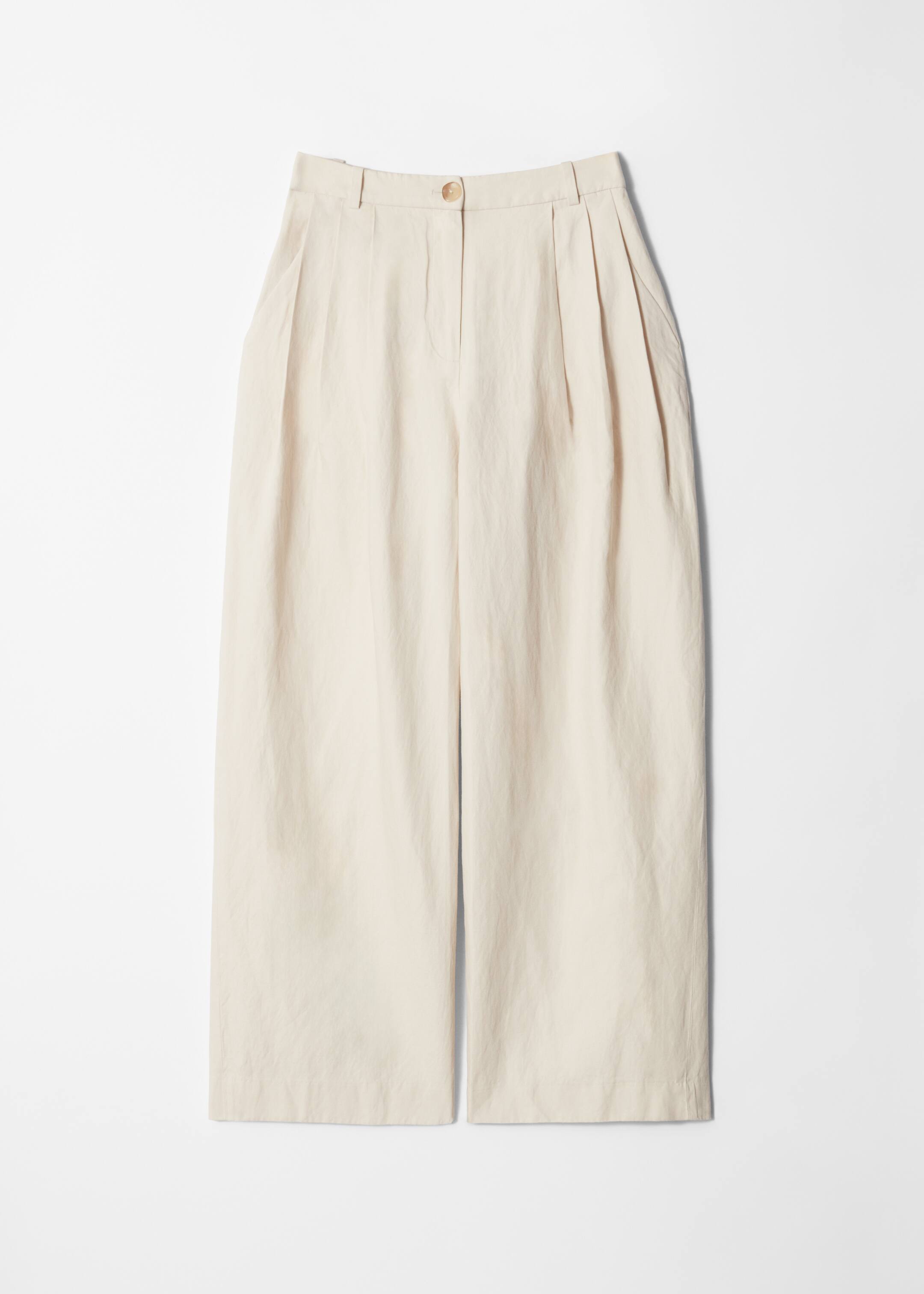 Agrandir l'image: Pantalon large - Couleur crème - FEMME | H&M FR 6
