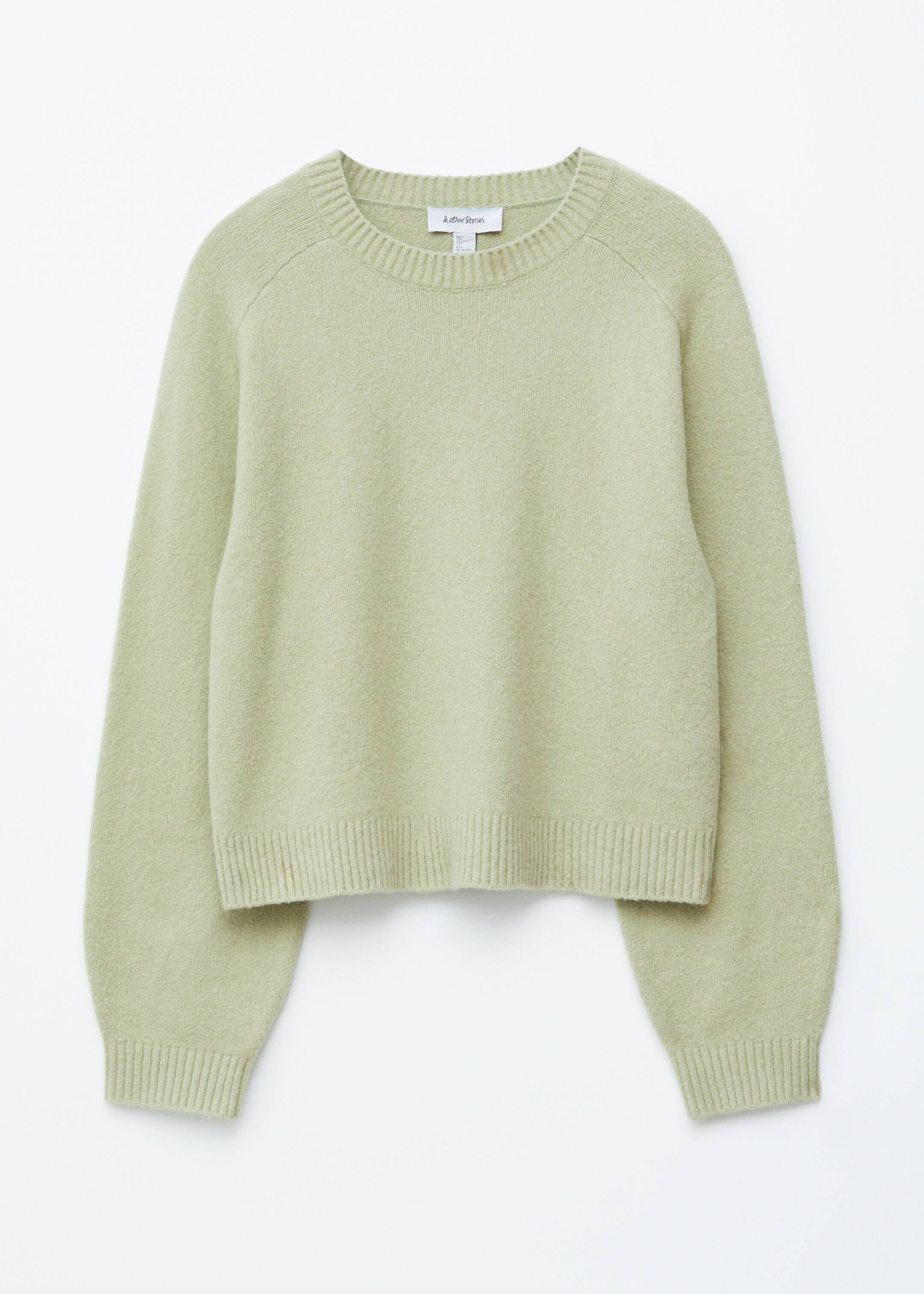 View larger image: Knitted Sweater - Light Green - Ladies | H&M GB 6