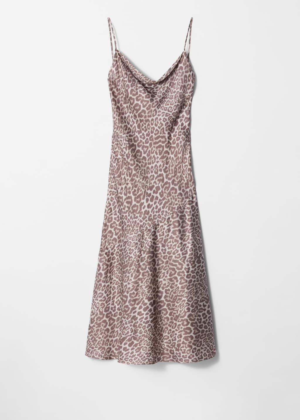 Robe combinaison midi en satin - Imprimé léopard - Still Life