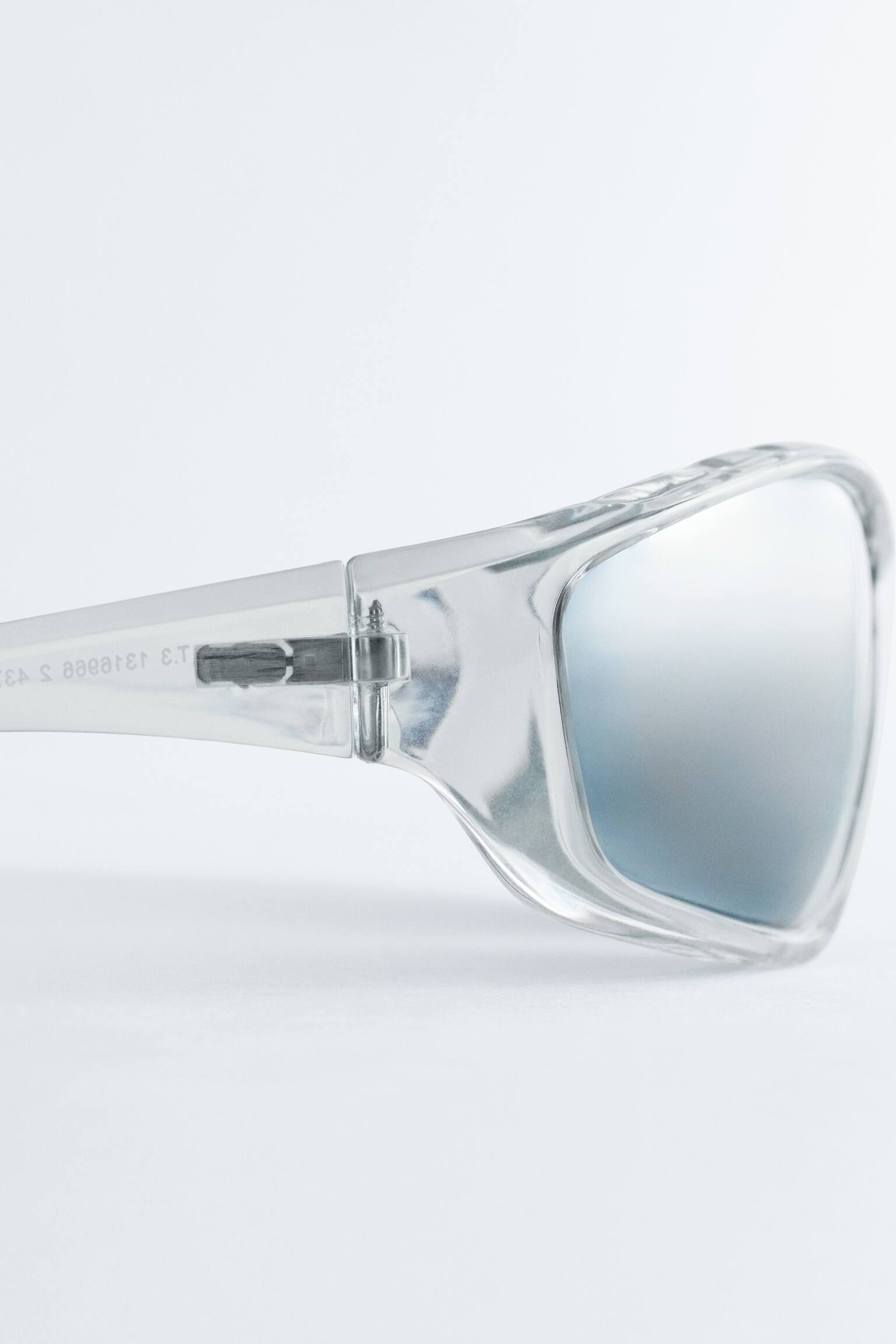 Occhiali da sole sportivi - Trasparente/Grigio chiaro - 3