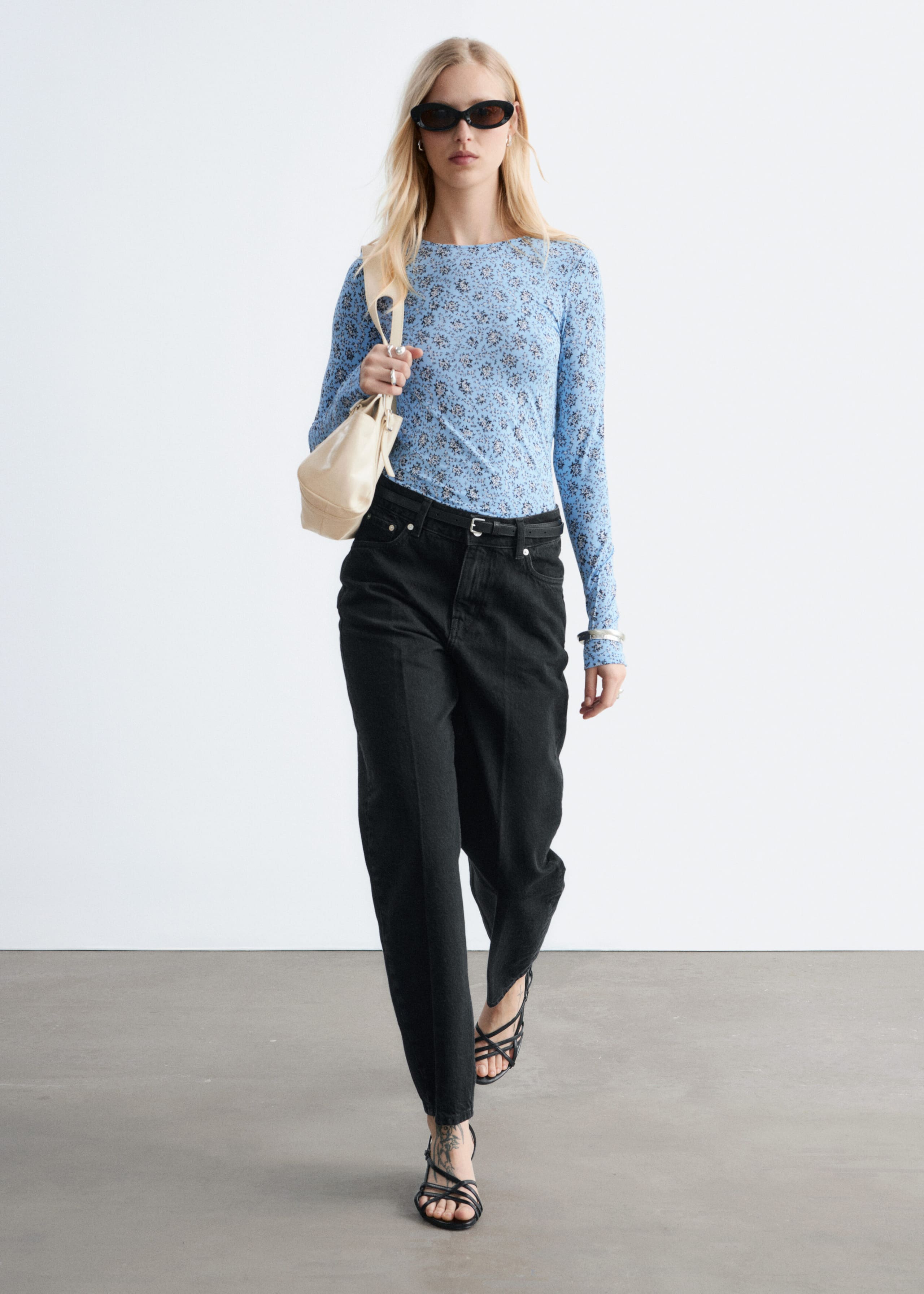 Image of Long-Sleeve Jersey Top