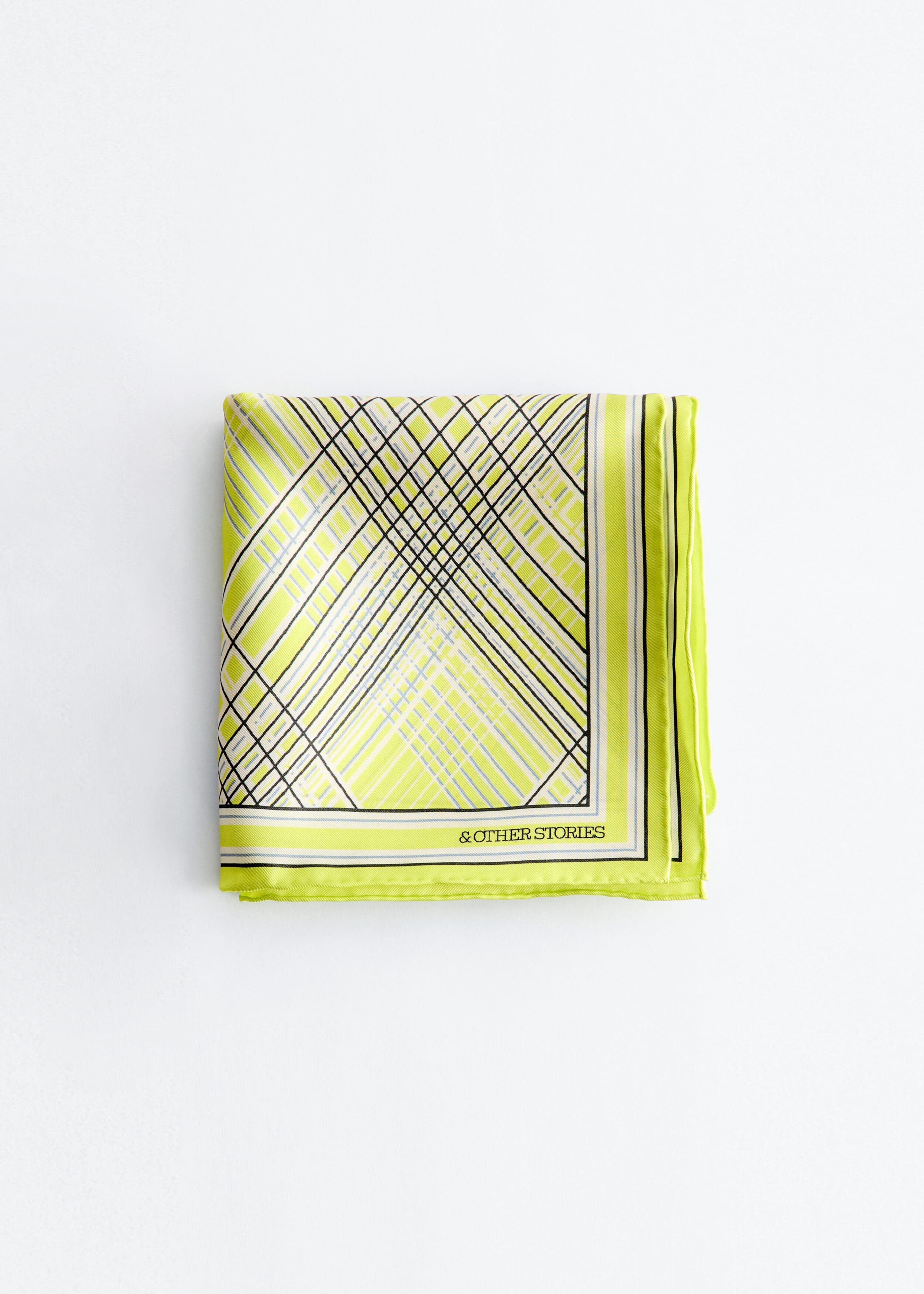 Image of Printed Silk Scarf