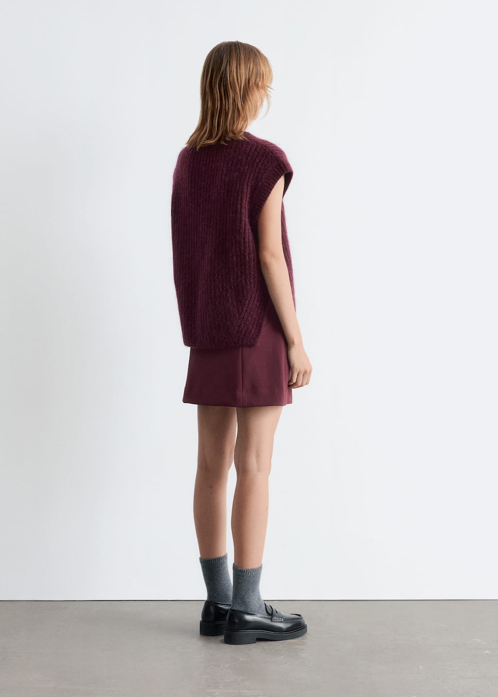 Image of High-Waist Mini Skirt