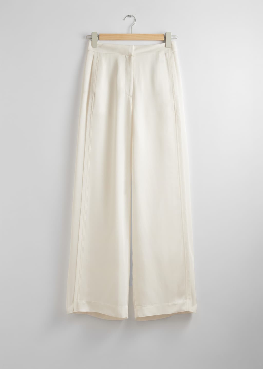 Pantalon droit taille haute