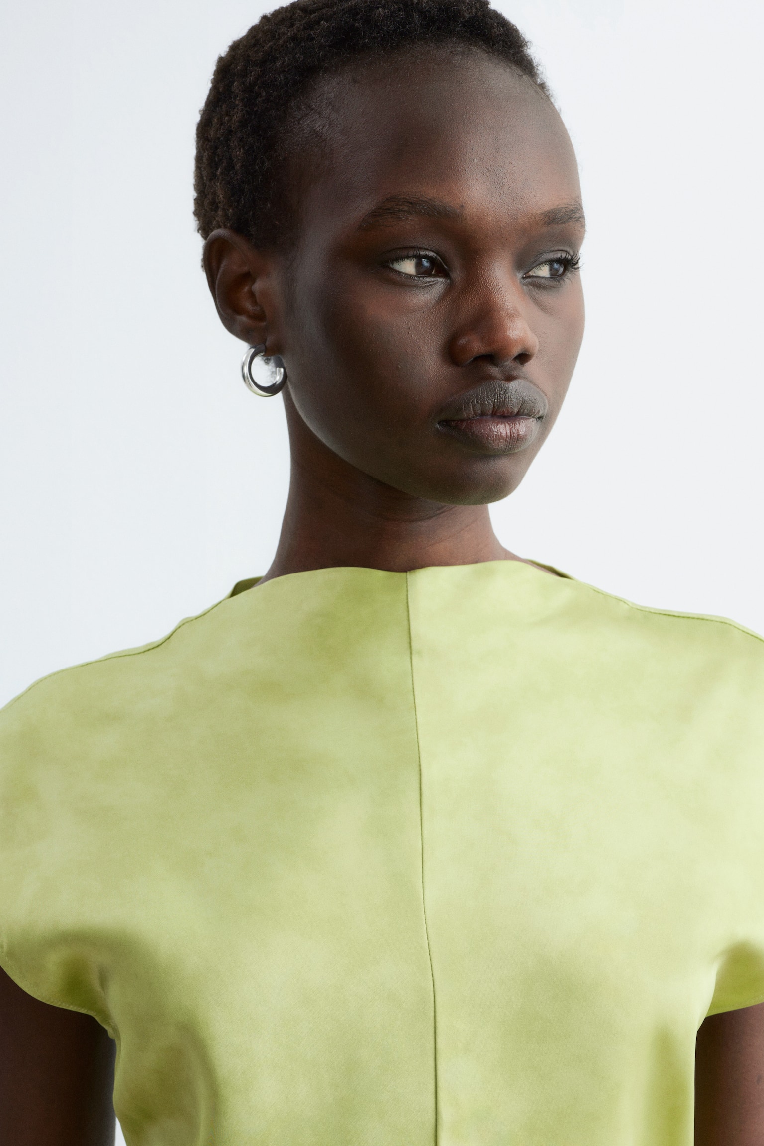 Textured Viscose Sleeveless Top - 6