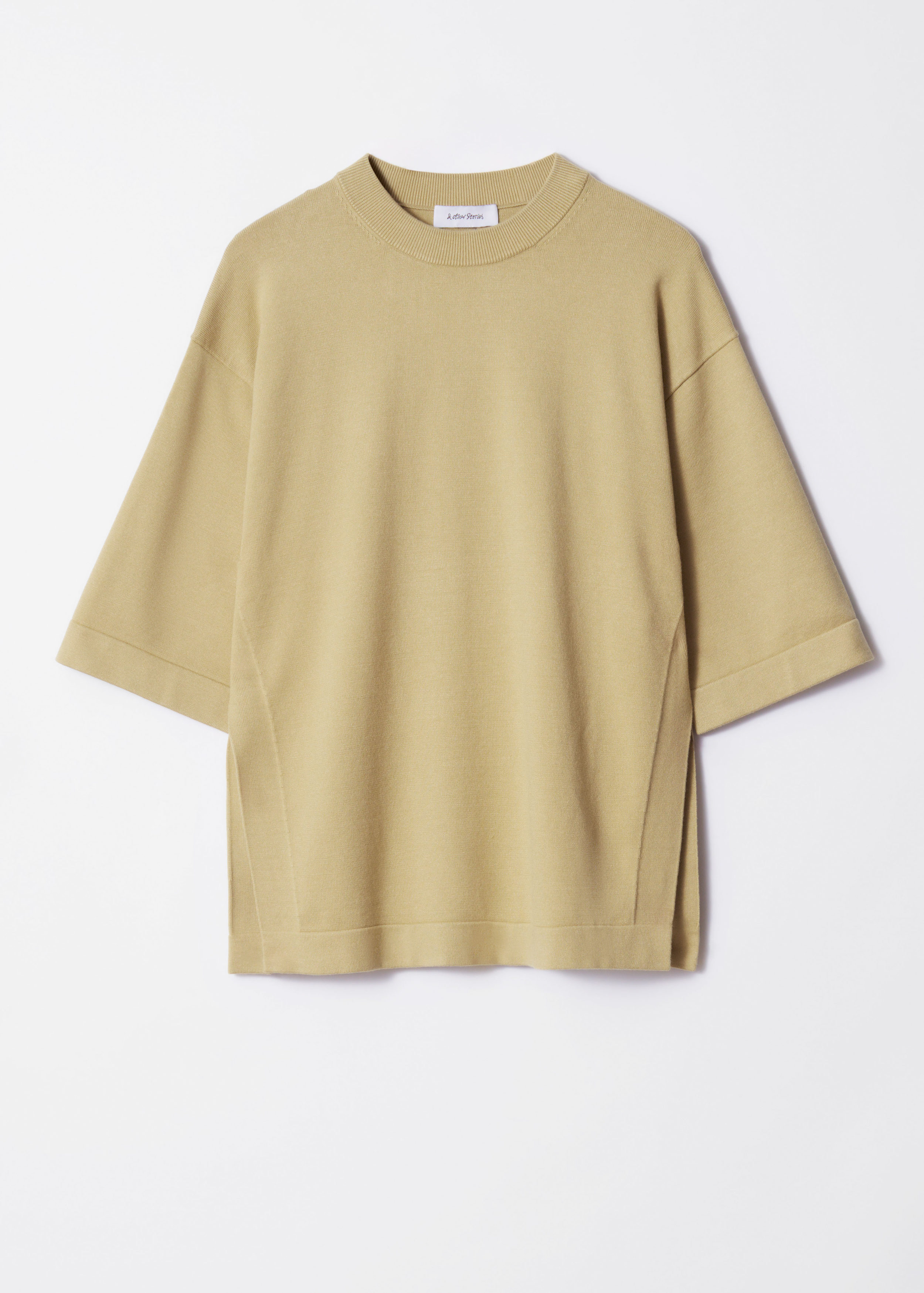 Knitted Oversized T-Shirt