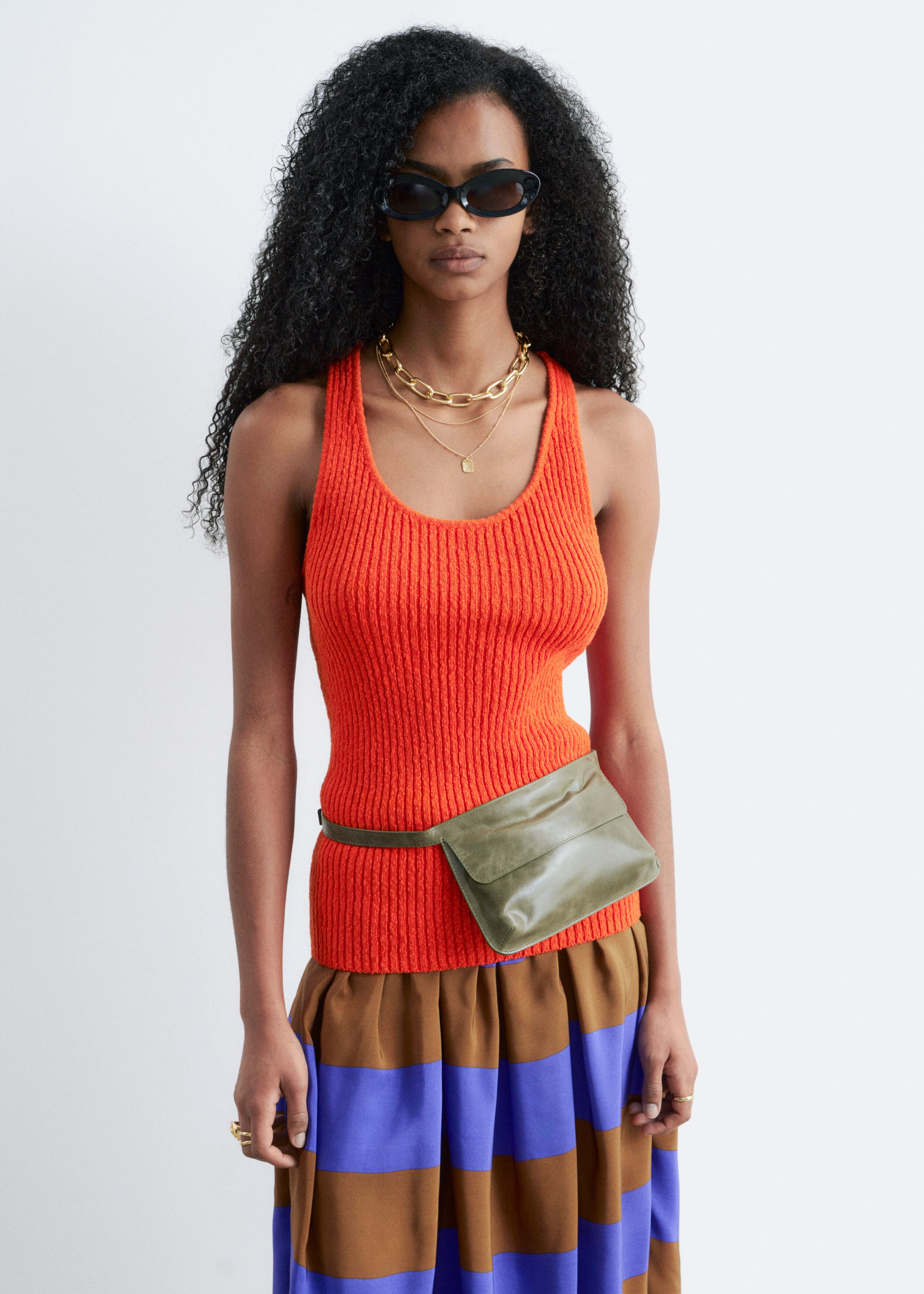 Image of Leather Belt Bag