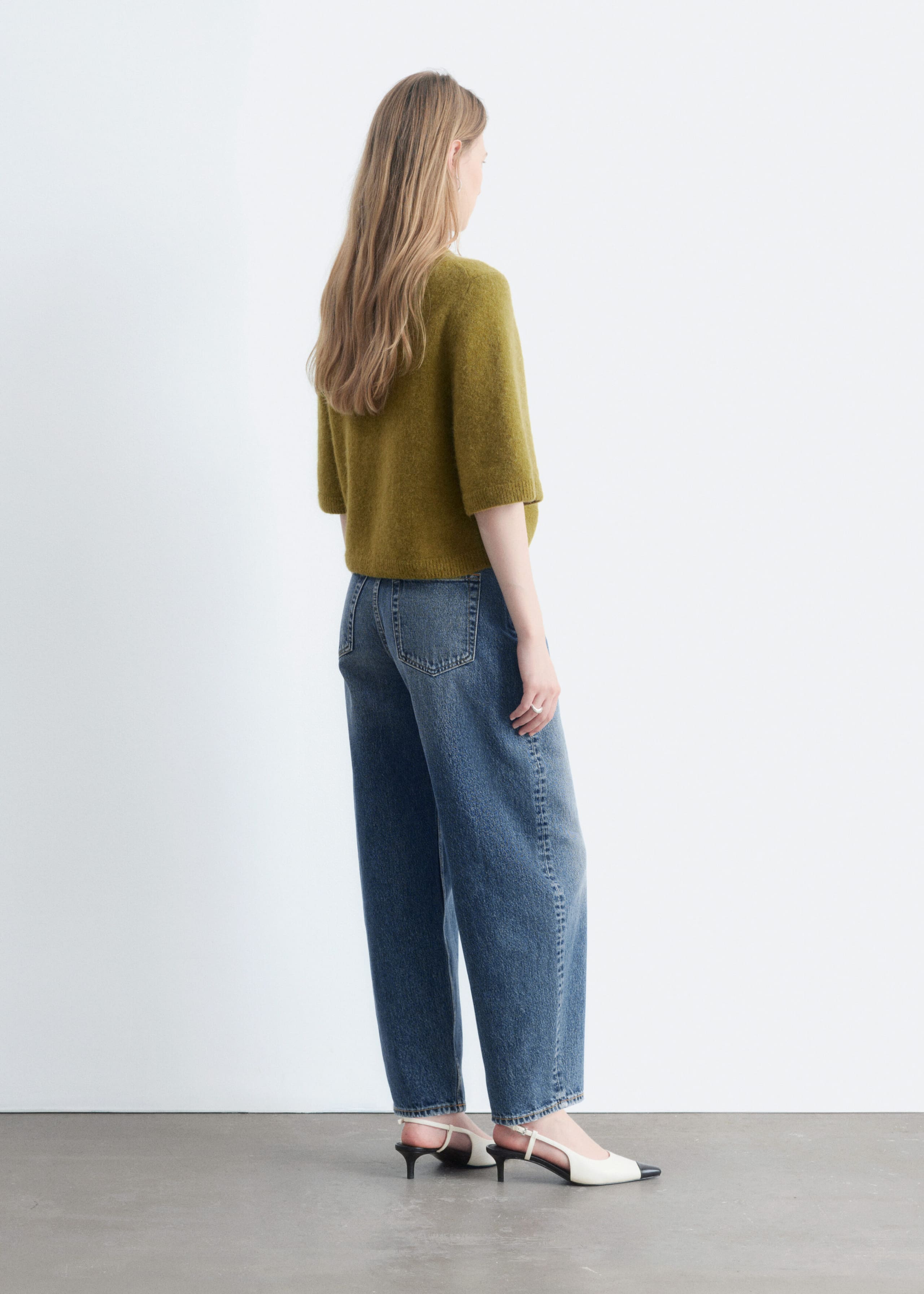 Alpaca-Blend Knitted T-Shirt - Chartreuse - Lookbook