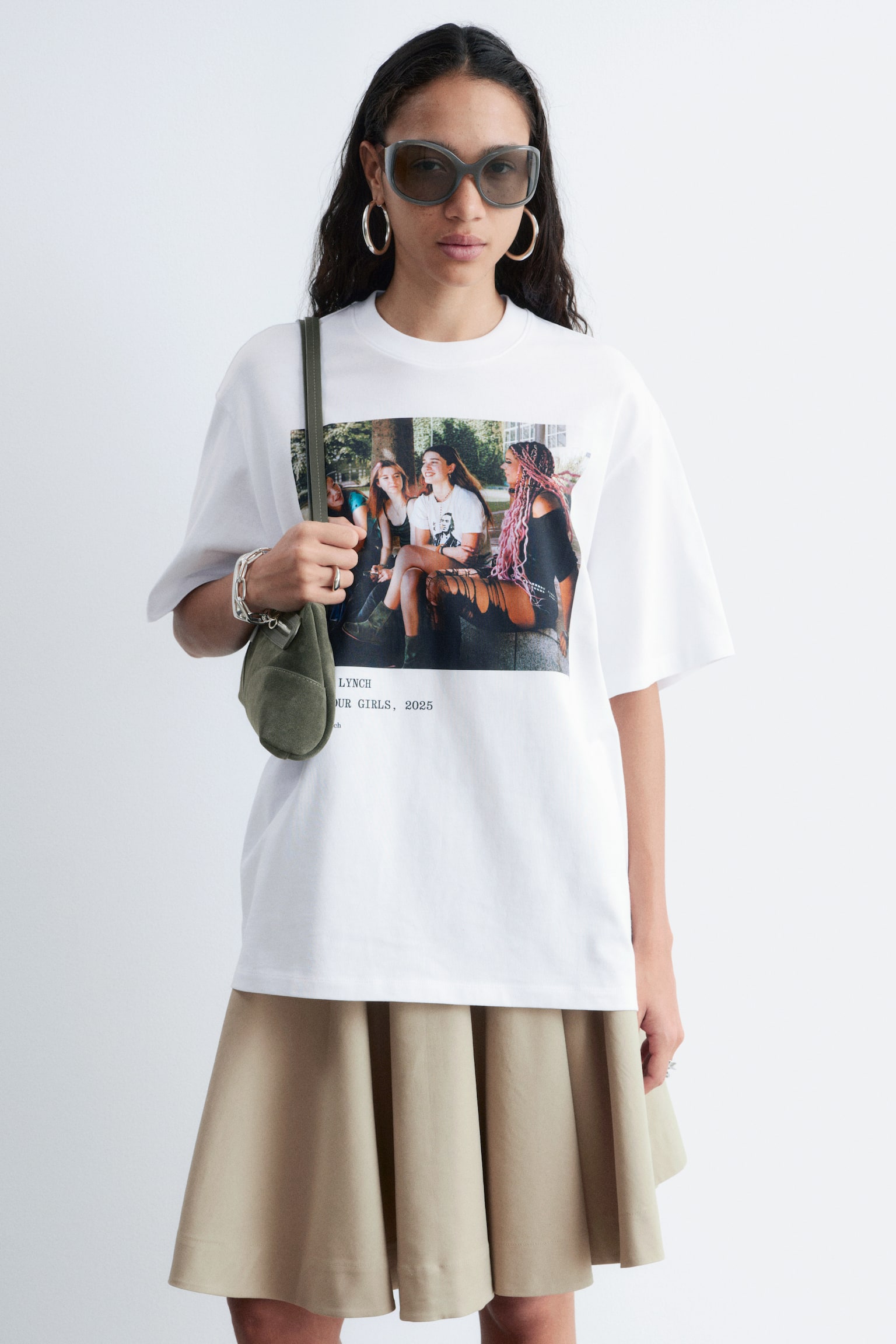 Camiseta de corte holgado con estampado - Blanco/Impresión fotográfica/Blanco/Impresión fotográfica/Blanco/Impresión fotográfica - 9