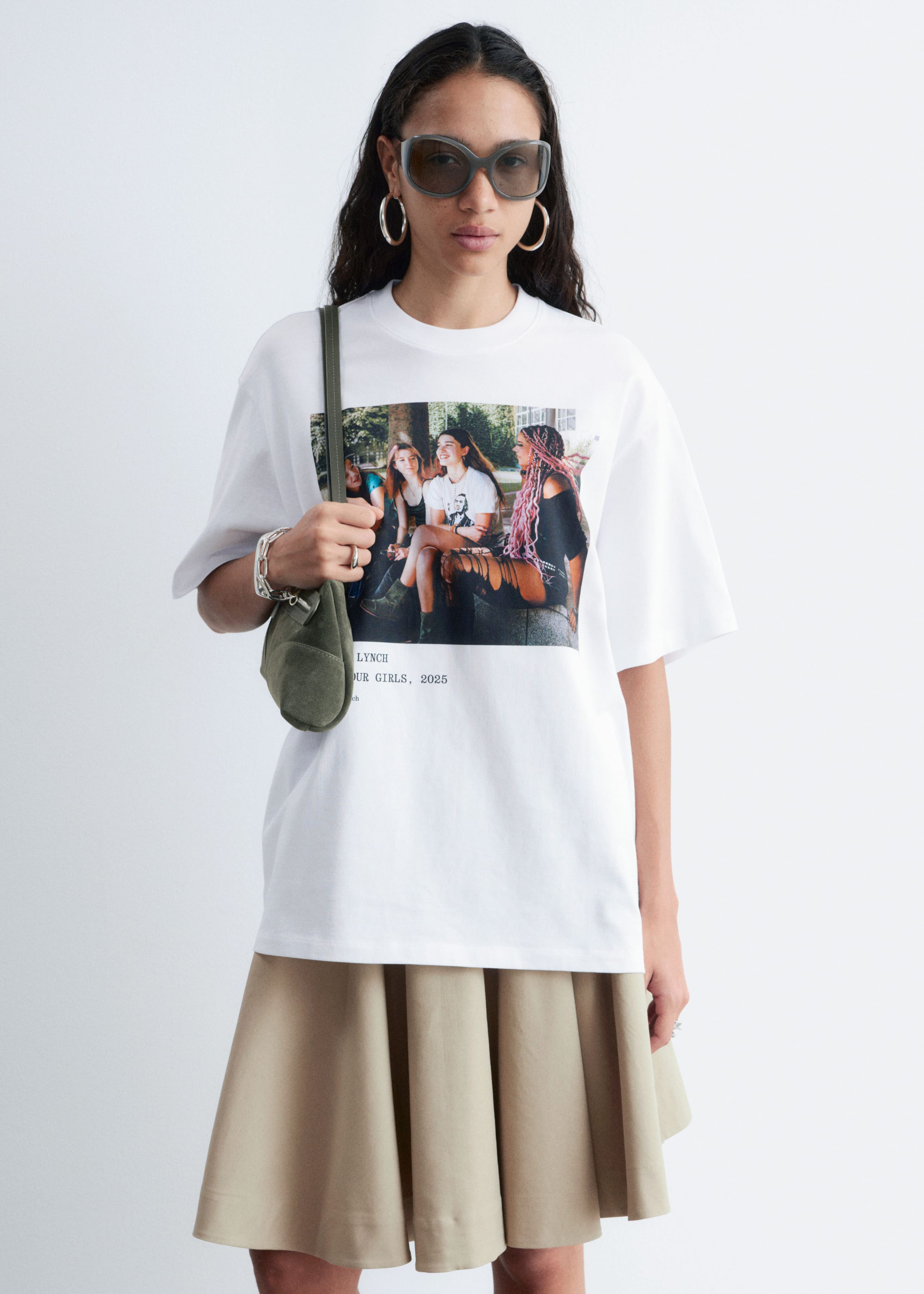 Image of Bedrucktes Oversized-T-Shirt