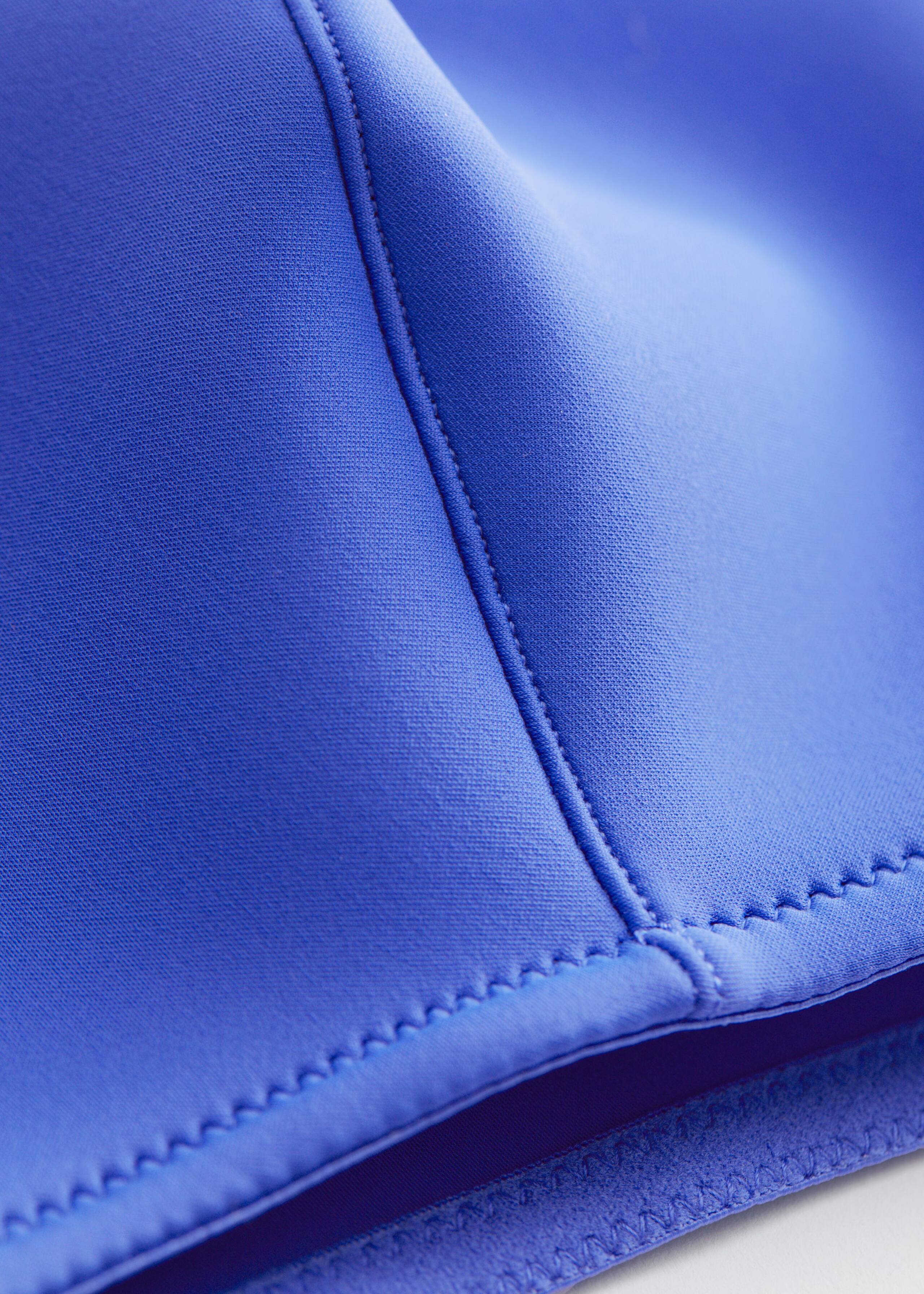 Technical Finish Bandeau Bikini Top - {{variantName}} - Descriptive Detail