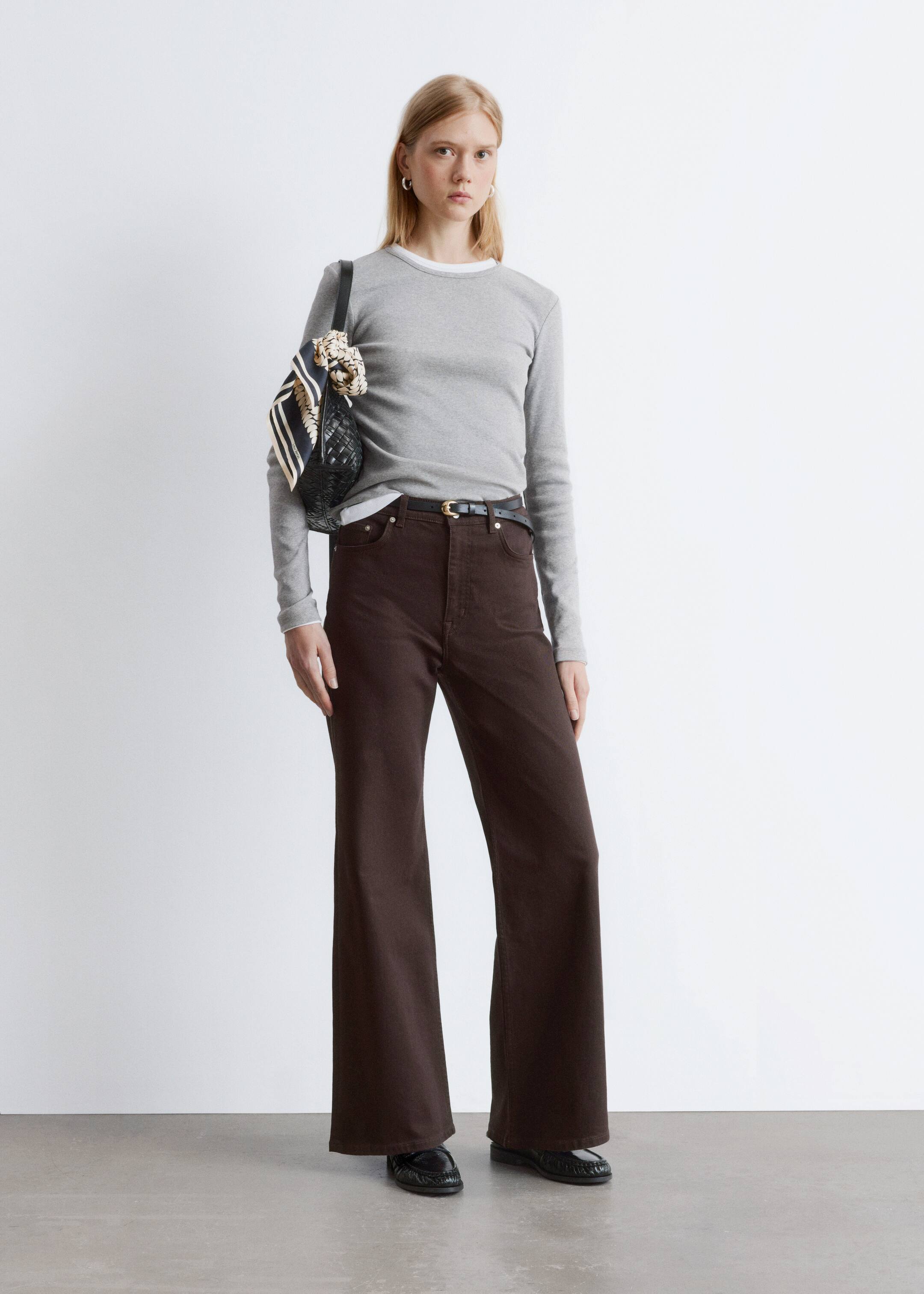 Zobrazit větší obrázek: Proplétaná kožená crossbody kabelka - Černá - ŽENY | H&M CZ 2