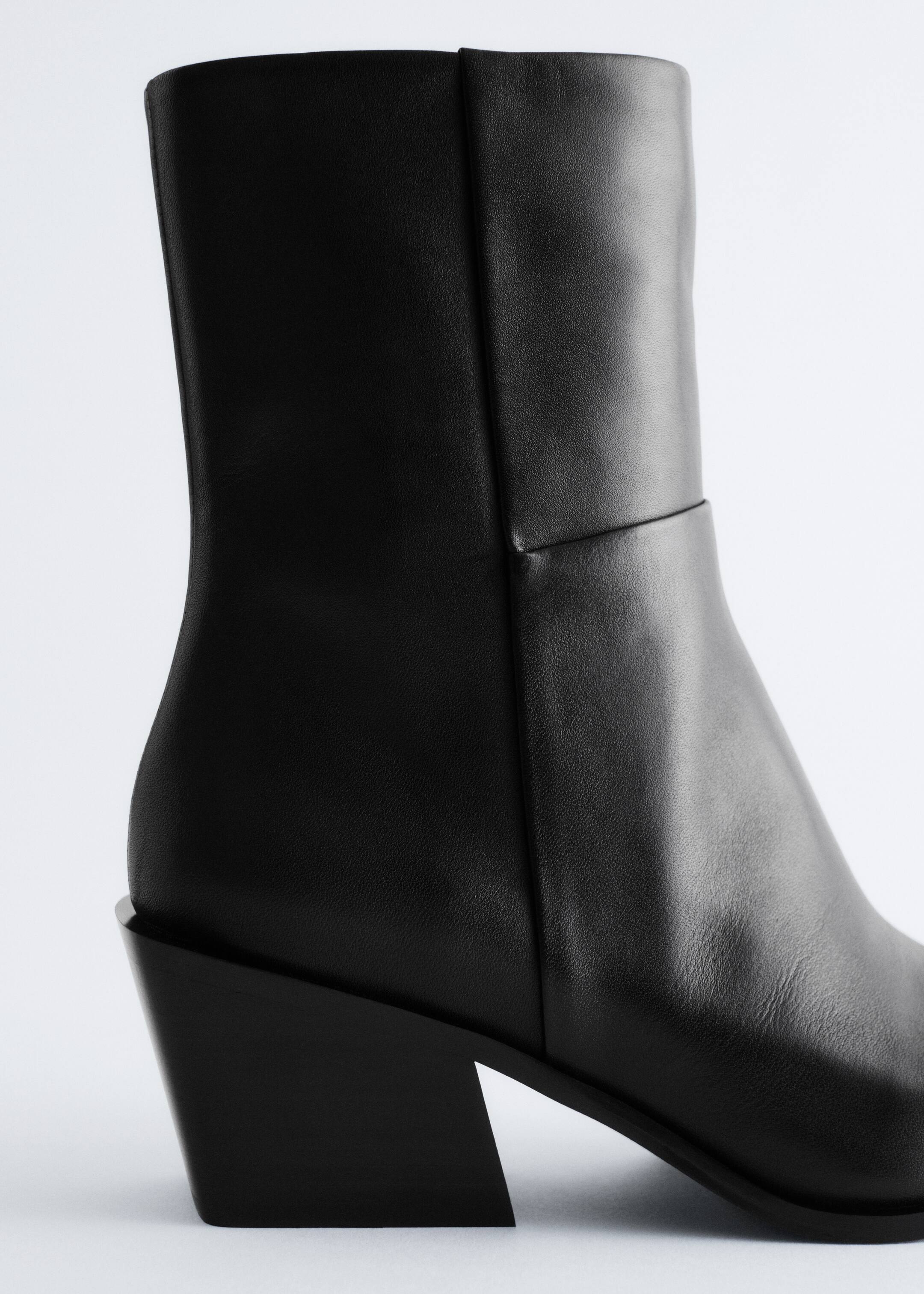 View larger image: Sleek Leather Cowboy Boots - Black - Ladies | H&M GB 5