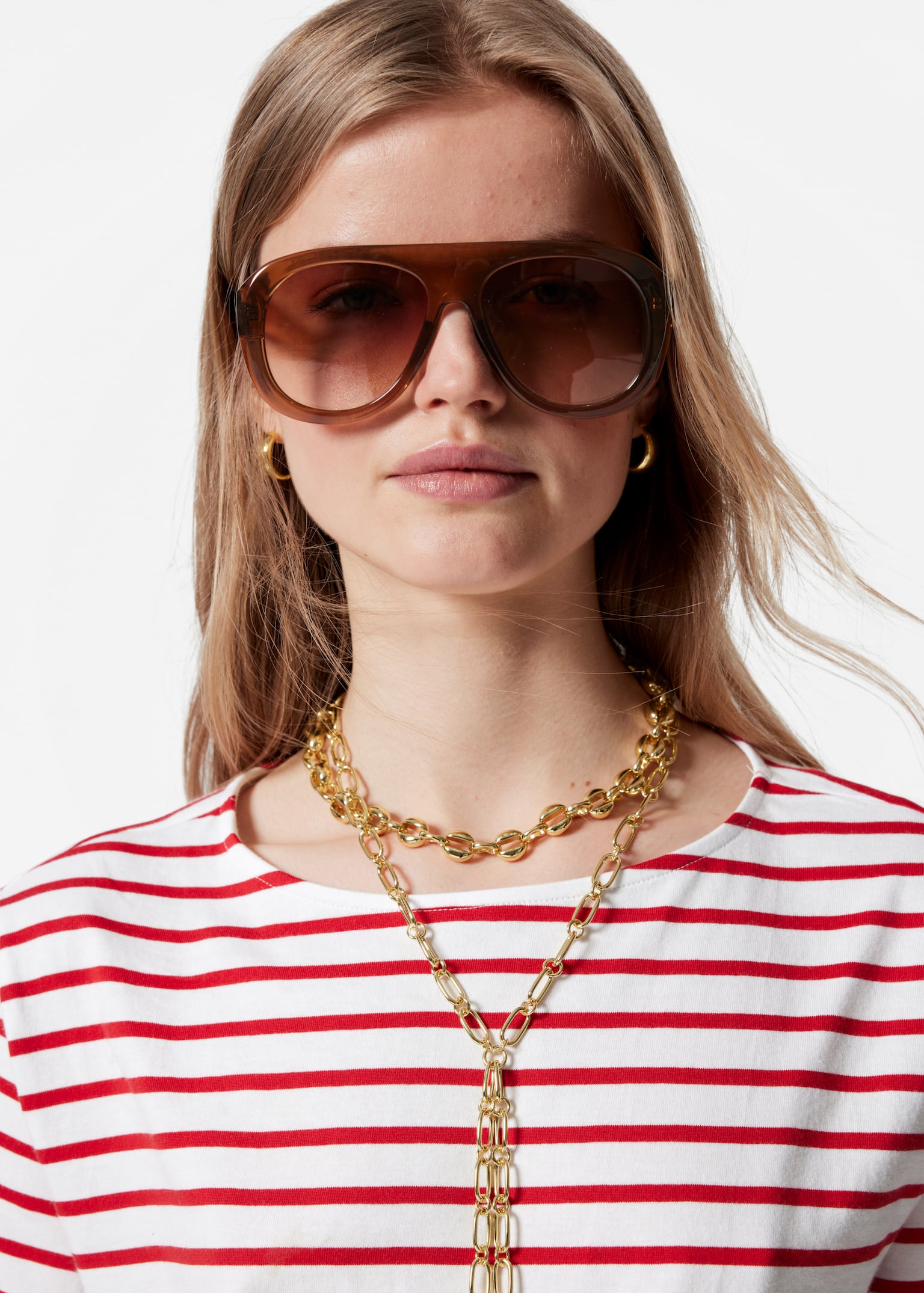 Striped T-Shirt - Righe rosse/Righe nero/bianco/Righe orizzontali navy/bianco - 3